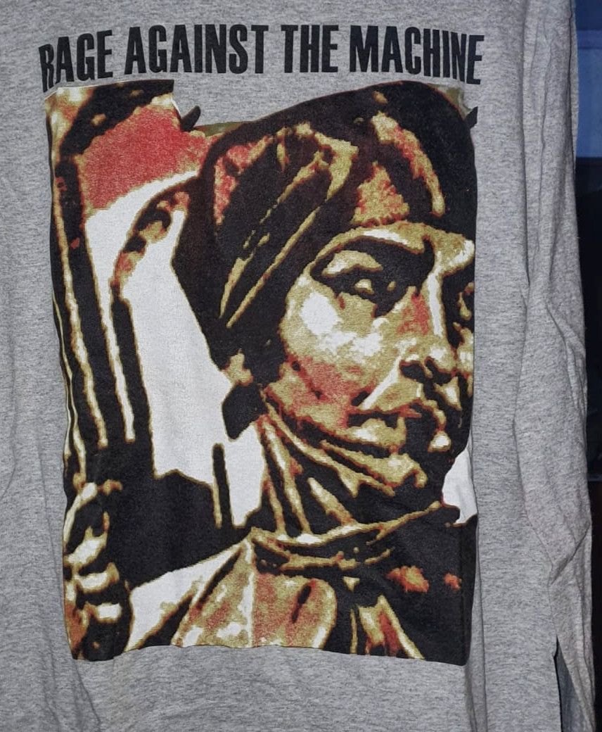 Band Tees × Vintage Longsleeve Rage Against the Machine L Size US L / EU 52-54 / 3 - 4 Thumbnail