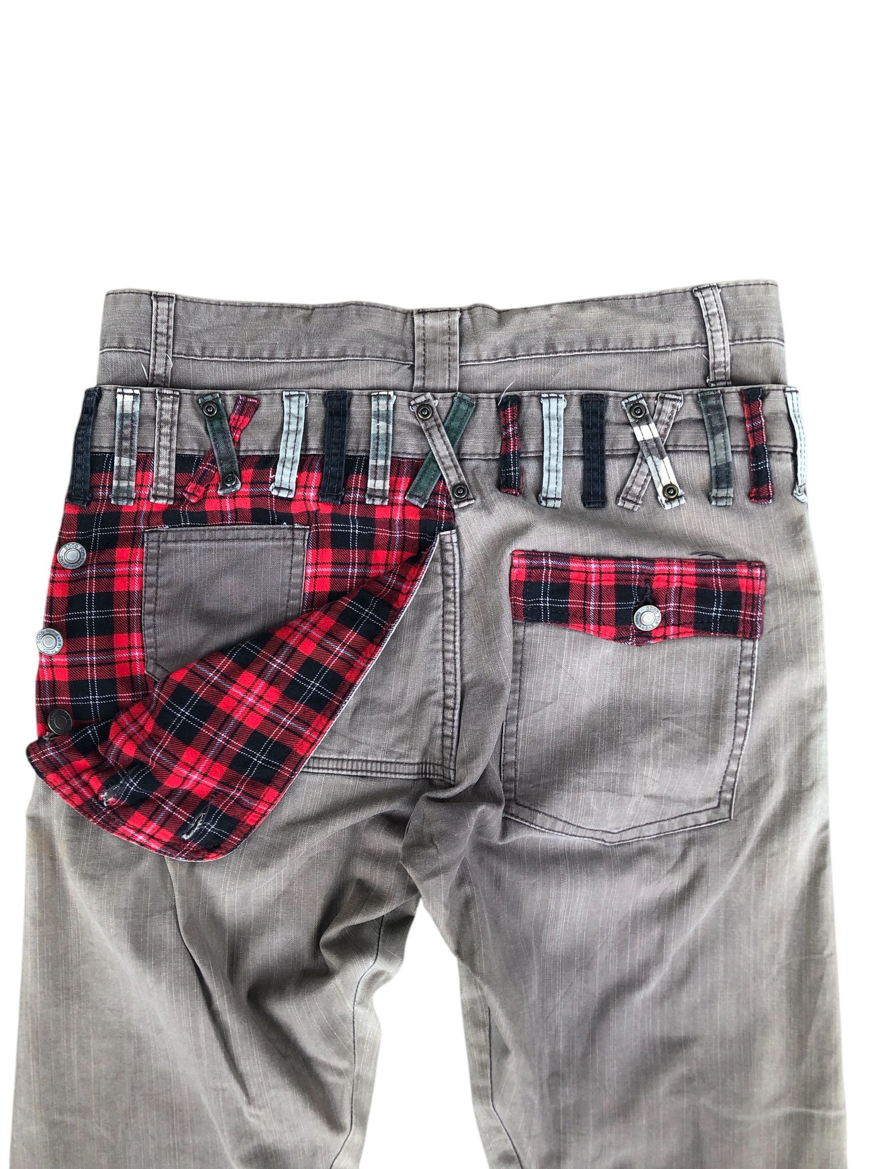 Japanese Brand Y2k jungle storm double waist pants size 30 punk style Size US 30 / EU 46 - 7 Thumbnail