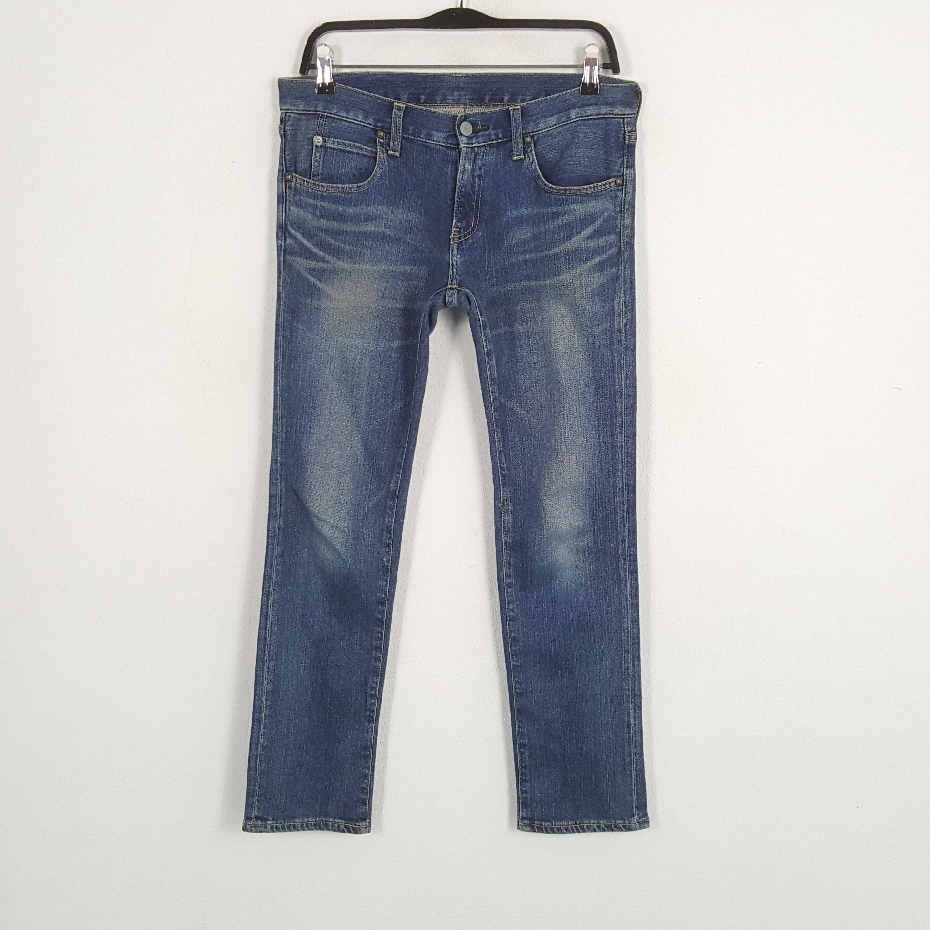 Hysteric Glamour × Japanese Brand × Vintage HYSTERIC GLAMOUR Japanese Brand Custom Art Jeans Size 31" - 4 Thumbnail