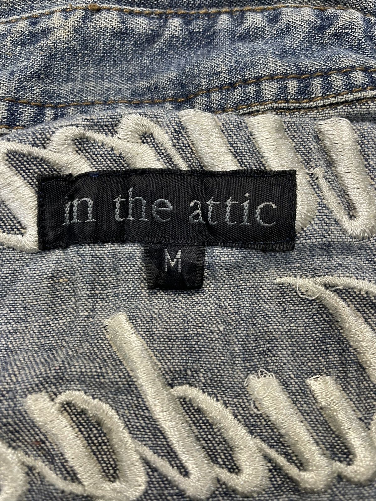 In The Attic In The Attic Trucker Denim Jacket Size US S / EU 44-46 / 1 - 8 Thumbnail