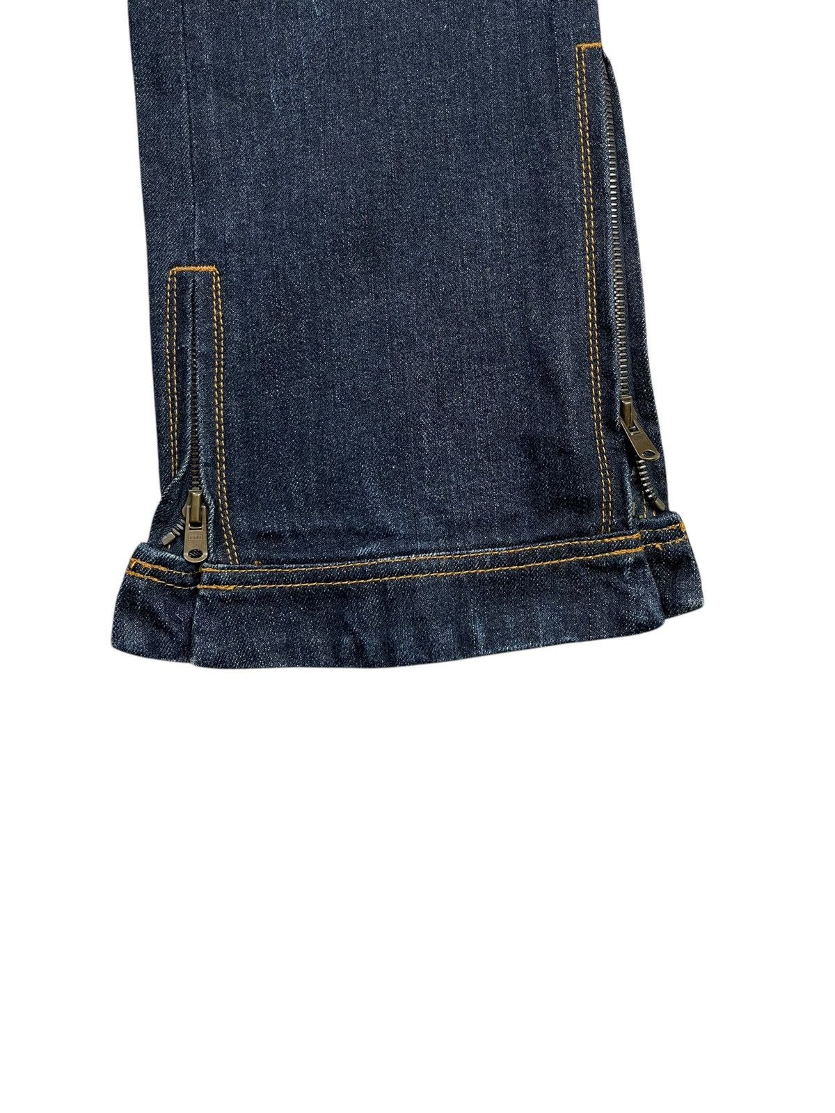 If Six Was Nine 2000s Rico - Riri Zips Hedi Slimane Style Denim Size US 29 - 7 Thumbnail