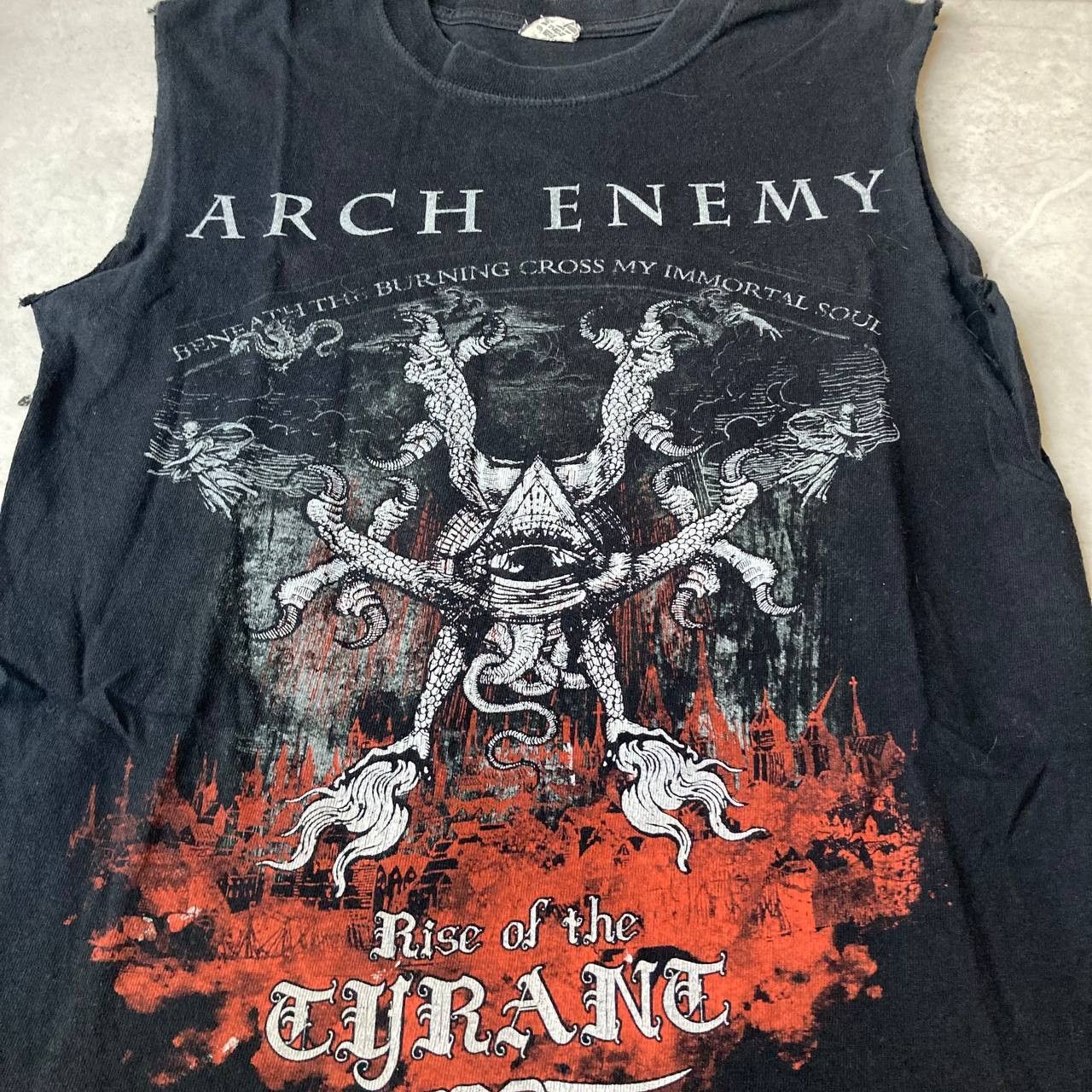 Band Tees Vintage Arch Enemy Death Metal Rock Band Tour Tee Size US S / EU 44-46 / 1 - 3 Thumbnail