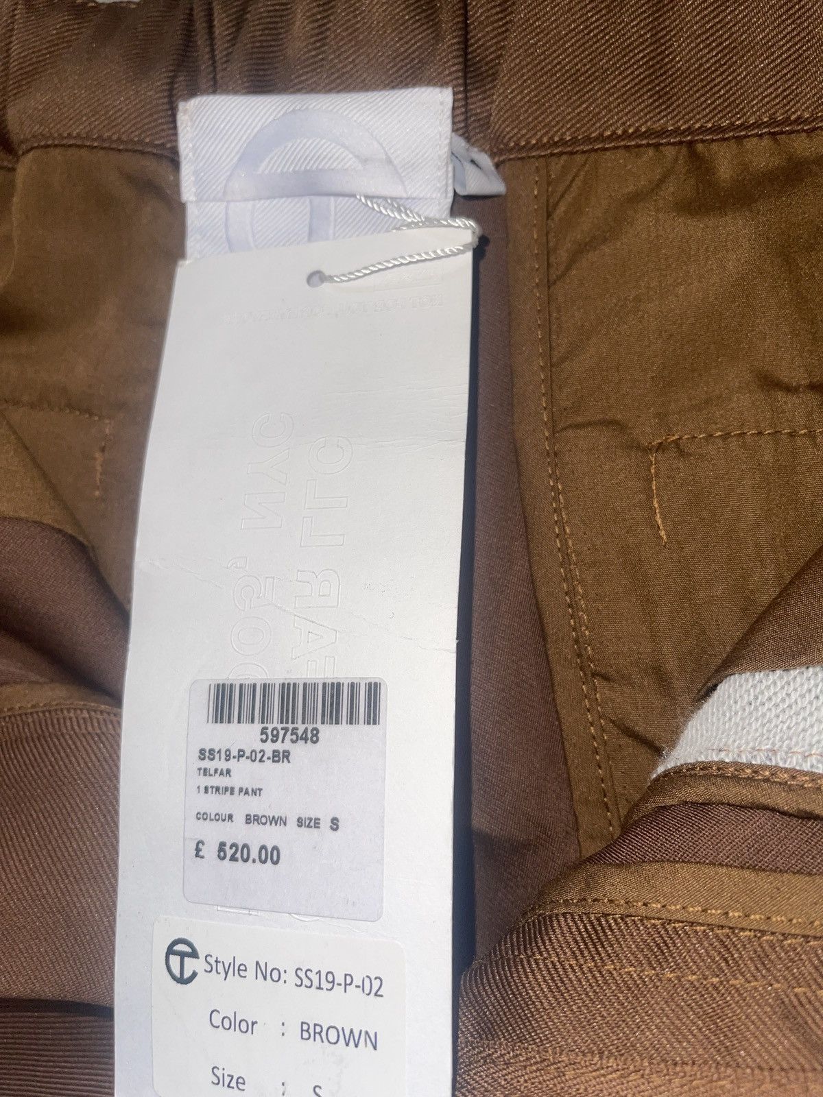 Telfar Telfar Brown Shorts/Cropped Trousers Size US 36 / EU 52 - 5 Thumbnail