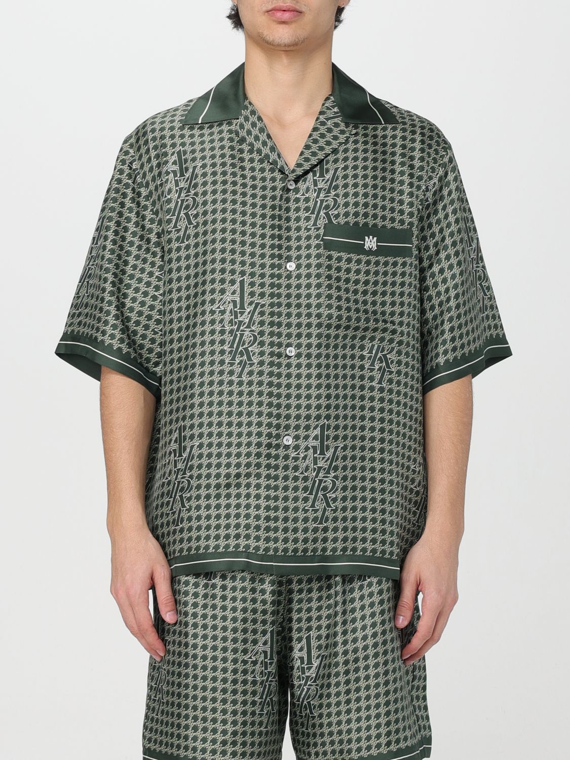 image of Amiri Shirt Men Green (Size Medium)