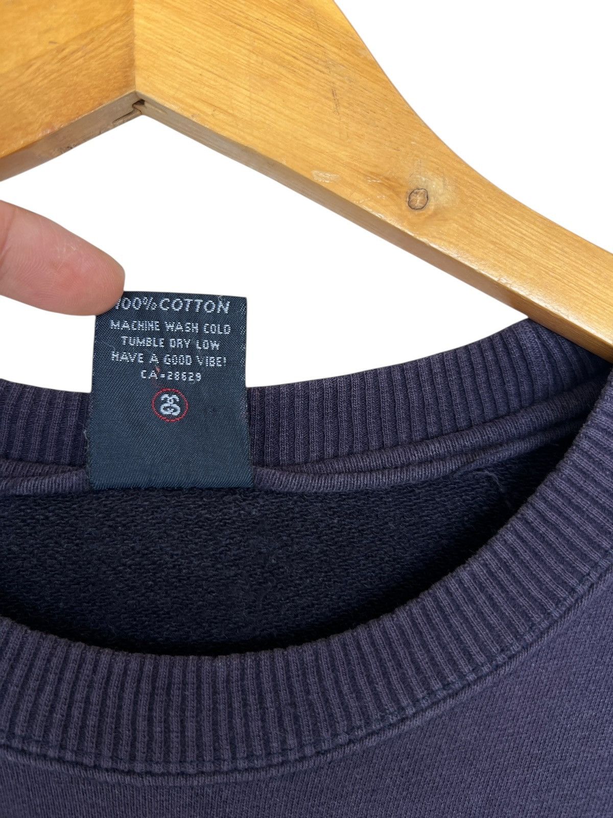 Stussy Rare🔥 Vintage 90s Stussy Star Sunfaded Distressed Sweatshirt Size US M / EU 48-50 / 2 - 9 Thumbnail