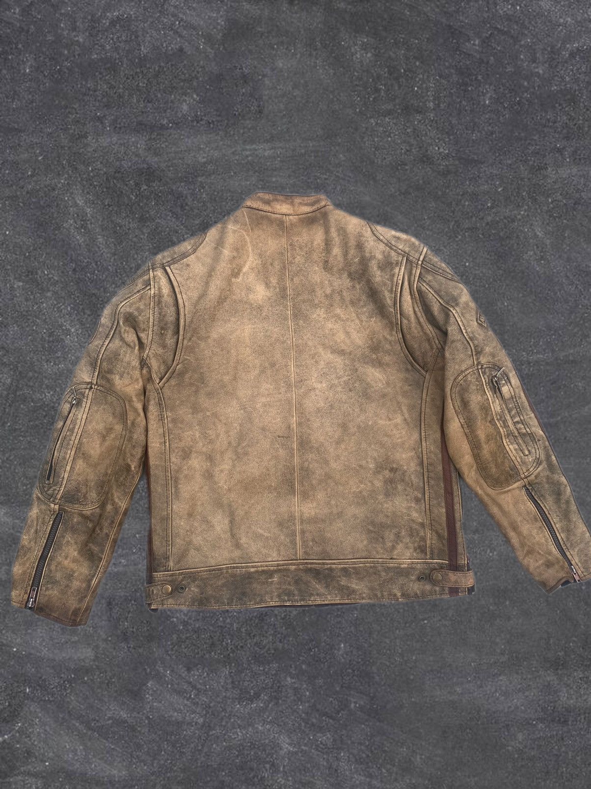 Vintage Vintage Y2K leather racing jacket MOTO Aviatrix Size US L / EU 52-54 / 3 - 8 Thumbnail