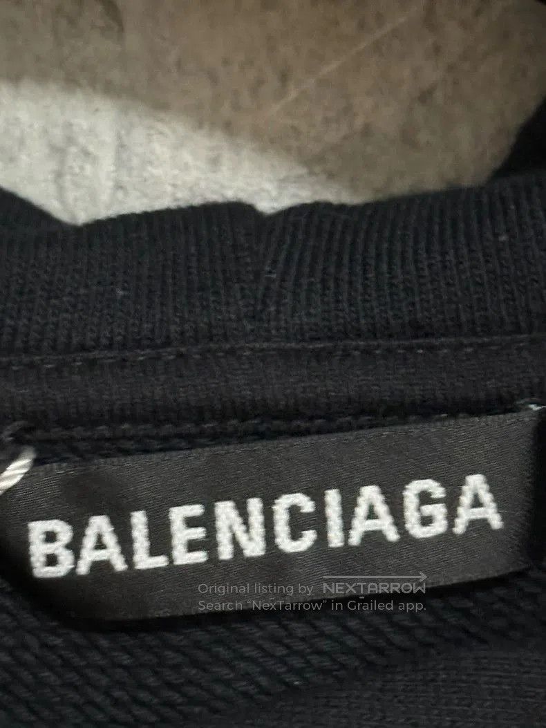 Balenciaga Balenciaga Lock Logo Black Hoodie. Size US XS / EU 42 / 0 - 3 Thumbnail