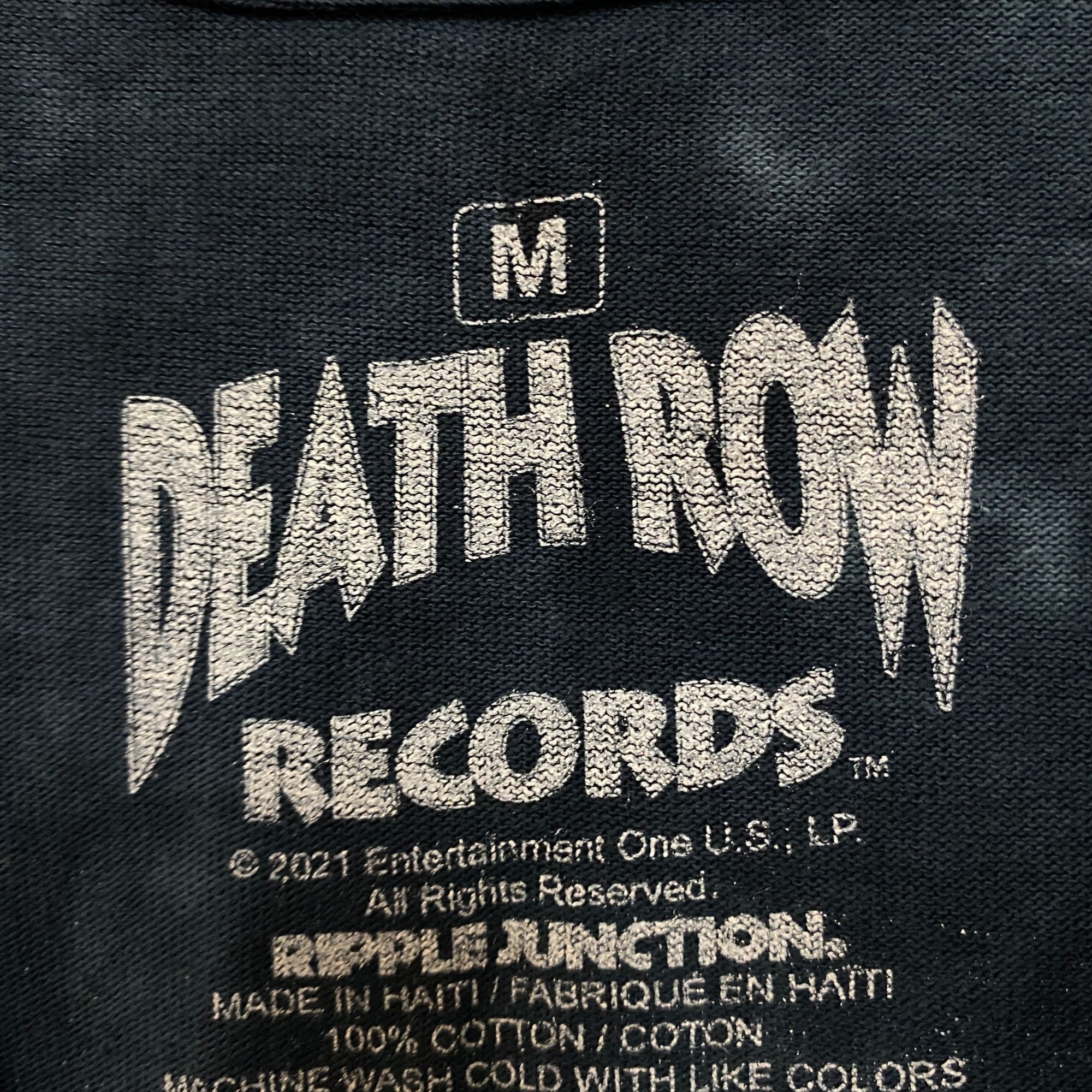 Death Row Records Death Row Records Logo Tie dye blue Tshirt size medium Size US M / EU 48-50 / 2 - 4 Thumbnail