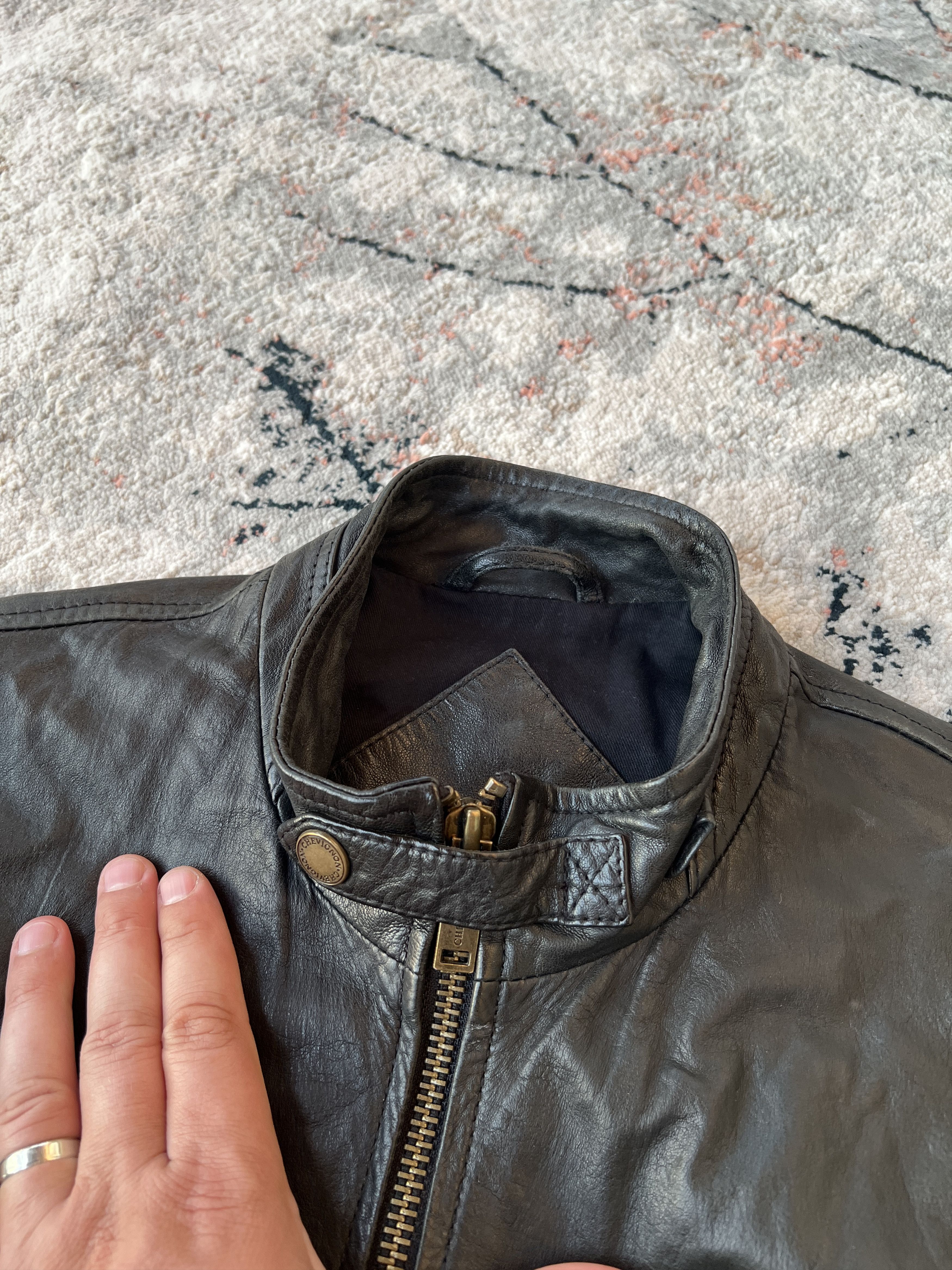 Chevignon Chevignon Letaher Jacket Size US L / EU 52-54 / 3 - 3 Thumbnail