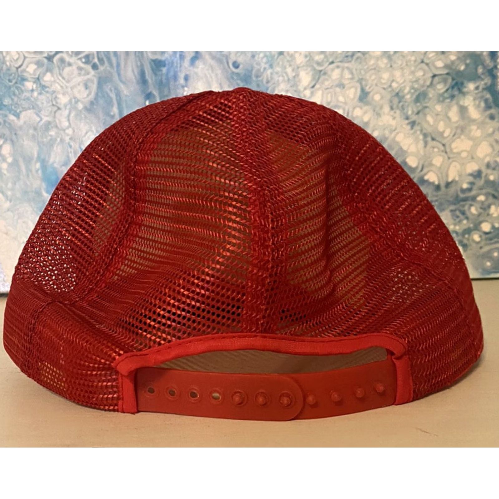 Vintage VINTAGE Toro Hat Lawnmower Tractor Farm Snapback Trucker Cap Red Adjustable Men 80s 90s Patch Collection Hats Size ONE SIZE - 4 Thumbnail