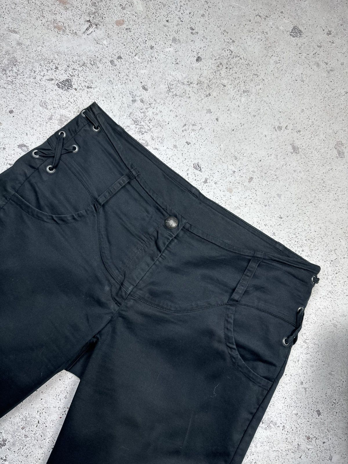 Jean Paul Gaultier × Vintage Junior Gaultier Women 16A Breeches Black Vintage Size 34" / US 12 / IT 48 - 4 Thumbnail