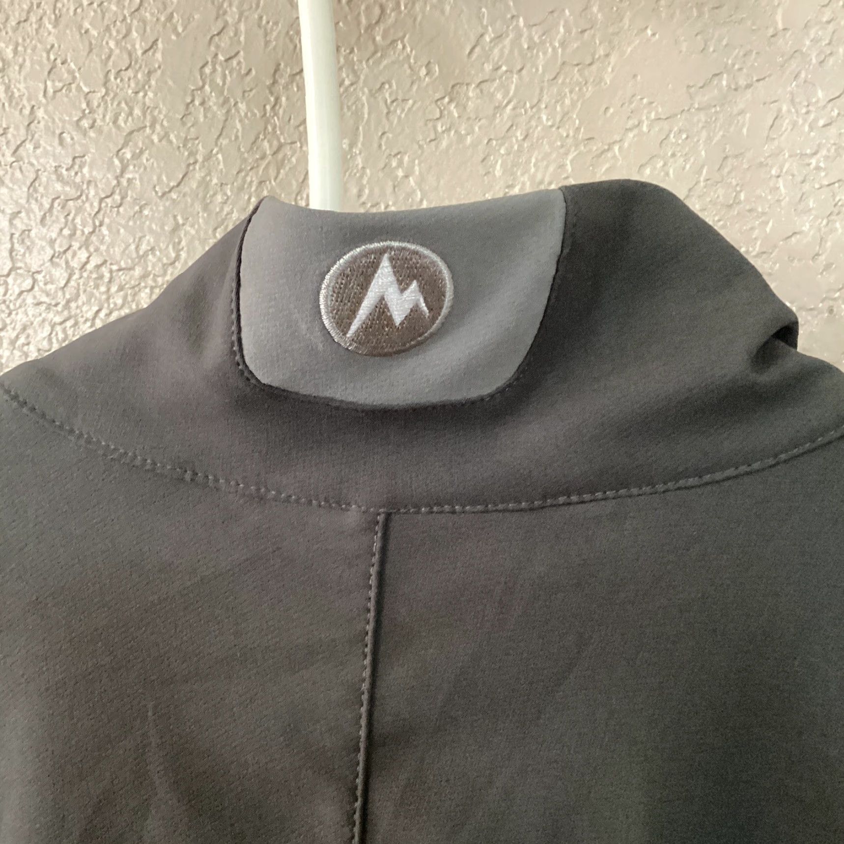 Marmot Marmot M3 Tempo Jacket Men XL Gray Two Tone Full Zip Soft Shell Outdoor Hiking Size US XL / EU 56 / 4 - 4 Thumbnail