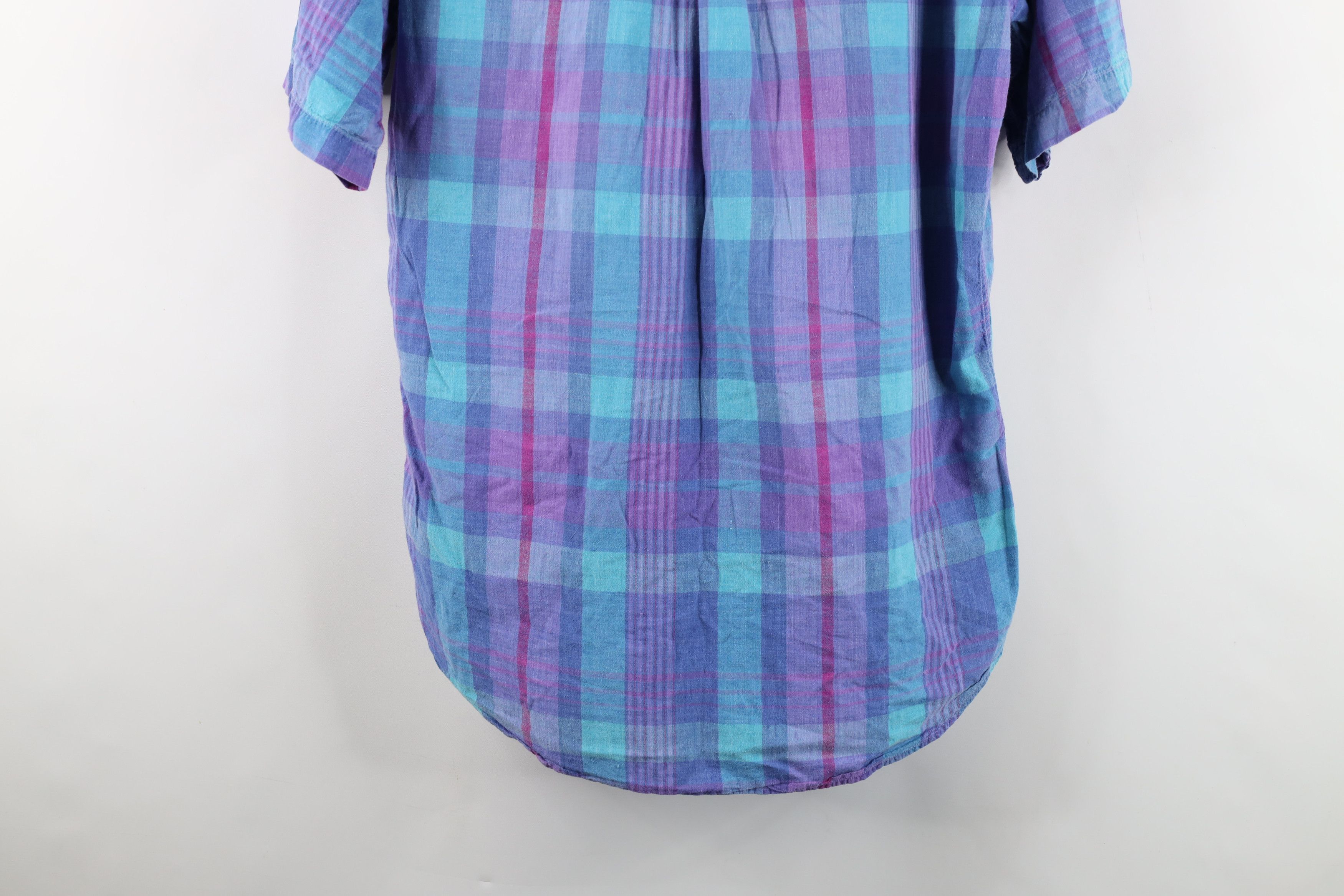 Ralph Lauren Vintage 90s Chaps Ralph Lauren Plaid Button Down Shirt Size US L / EU 52-54 / 3 - 13 Thumbnail
