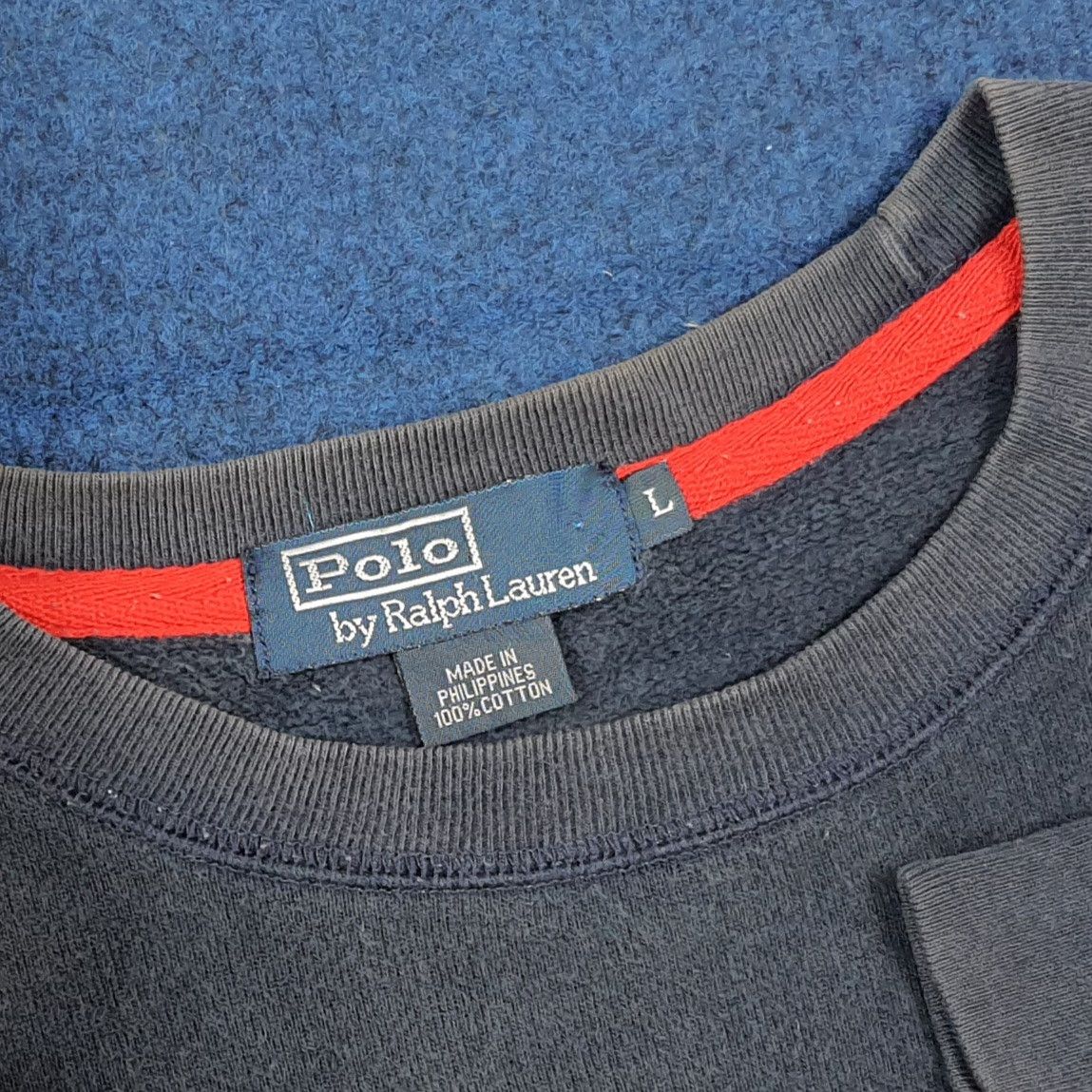 Polo Ralph Lauren Vintage Polo Ralph Laurent Embroidery Logo Plain C291N11 Size US XL / EU 56 / 4 - 5 Thumbnail