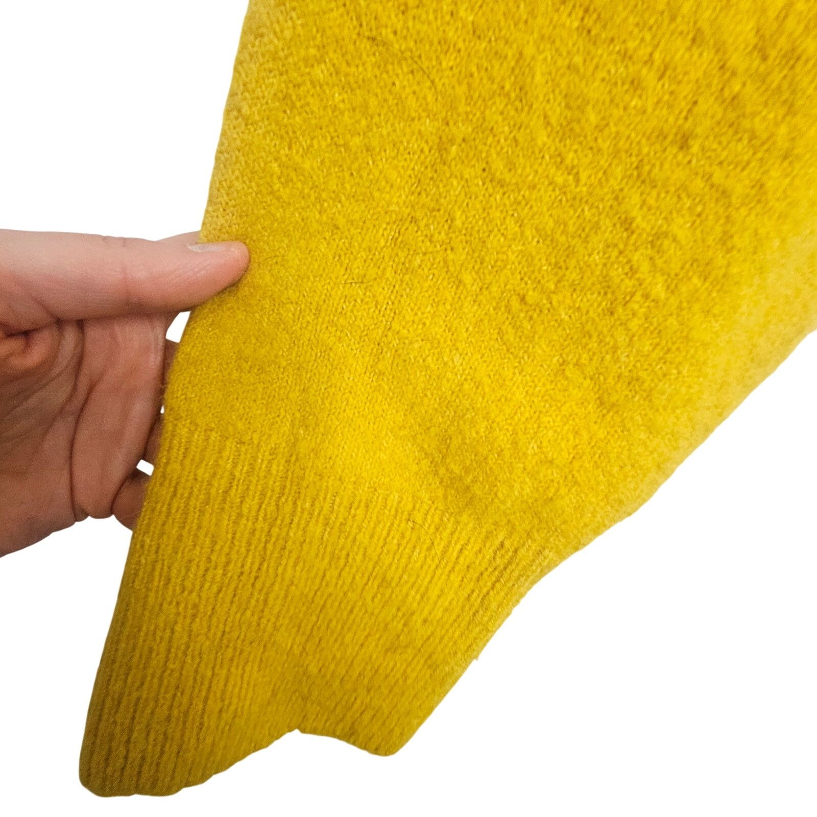 J.Crew J. Crew Womens Wool Alpaca Sweater Plus Size 2X Yellow Size XXL / US 16-18 / IT 52-54 - 4 Thumbnail
