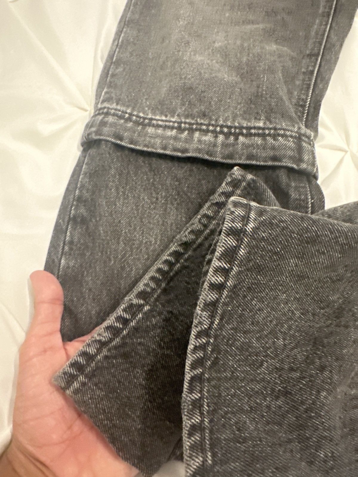 Balenciaga Balenciaga zip denim black/grey Size US 32 / EU 48 - 3 Thumbnail