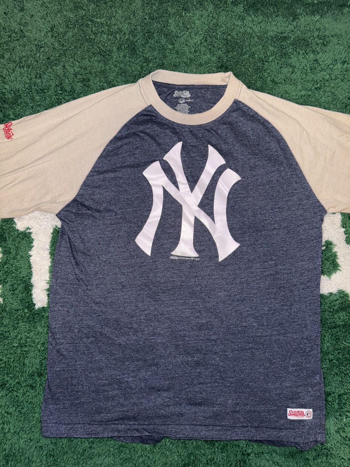 Vintage New York Yankees Stitches Long Sleeve Sz.L Size US L / EU 52-54 / 3 - 1 Thumbnail