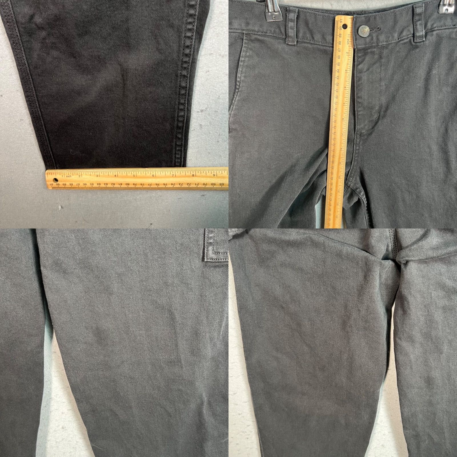 Everlane Everlane Mens Black Organic Cotton Carpenter Pants 29 x 32 Straight Leg Size US 29 - 8 Thumbnail