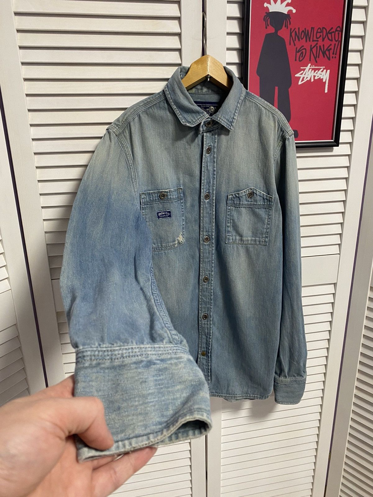Diesel Vintage Shirt Tee Diesel Jeans Denim Logo Pocket Size US M / EU 48-50 / 2 - 3 Thumbnail
