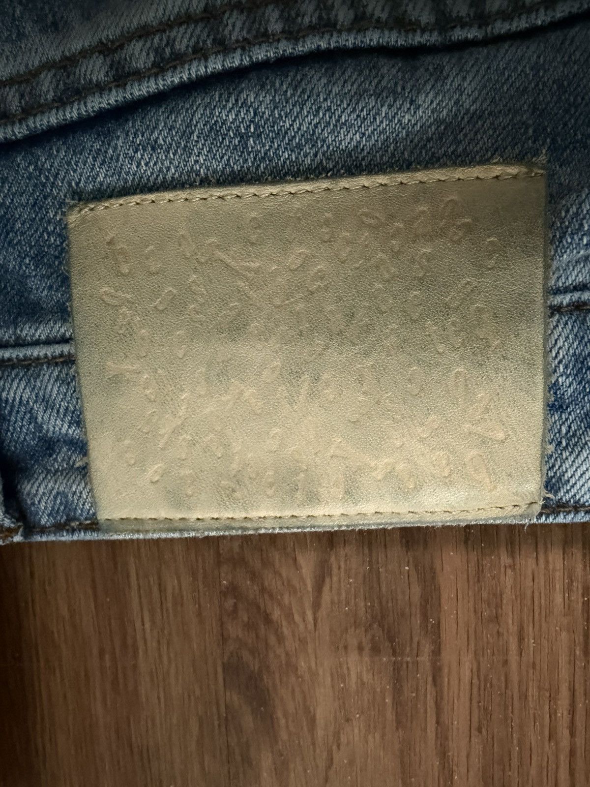 basketcase gallery Basketcase Gallery Lax Baggy Washed Blue Denim Size US 32 / EU 48 - 5 Thumbnail