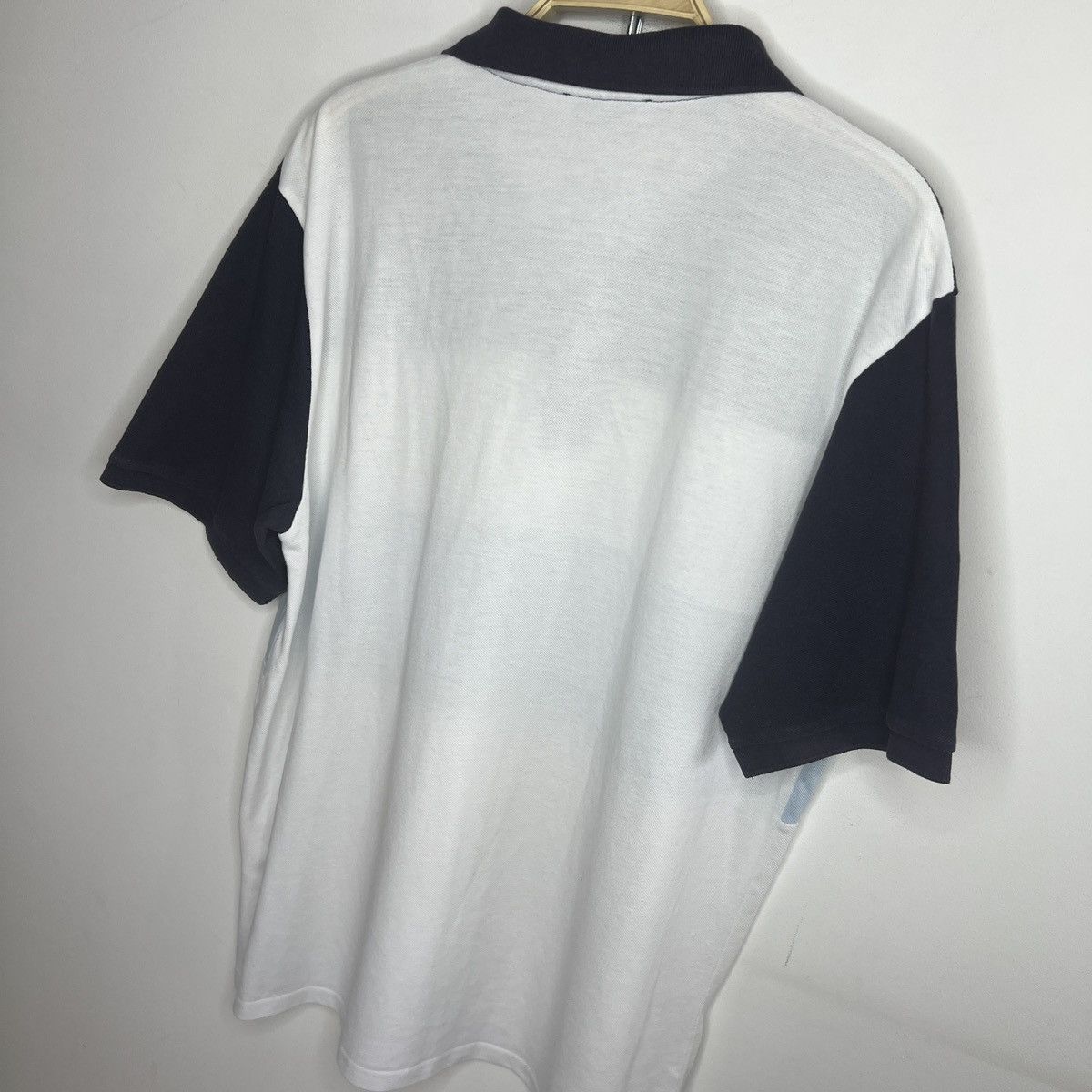 Yves Saint Laurent Yves Saint Laurent YSL White Navy Polo Shirt Tshirt Tee Size US XL / EU 56 / 4 - 8 Thumbnail