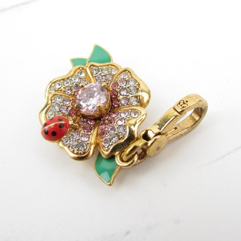 Juicy Couture Juicy Couture Pink Flower Lady Bug Charm Size ONE SIZE - 3 Thumbnail