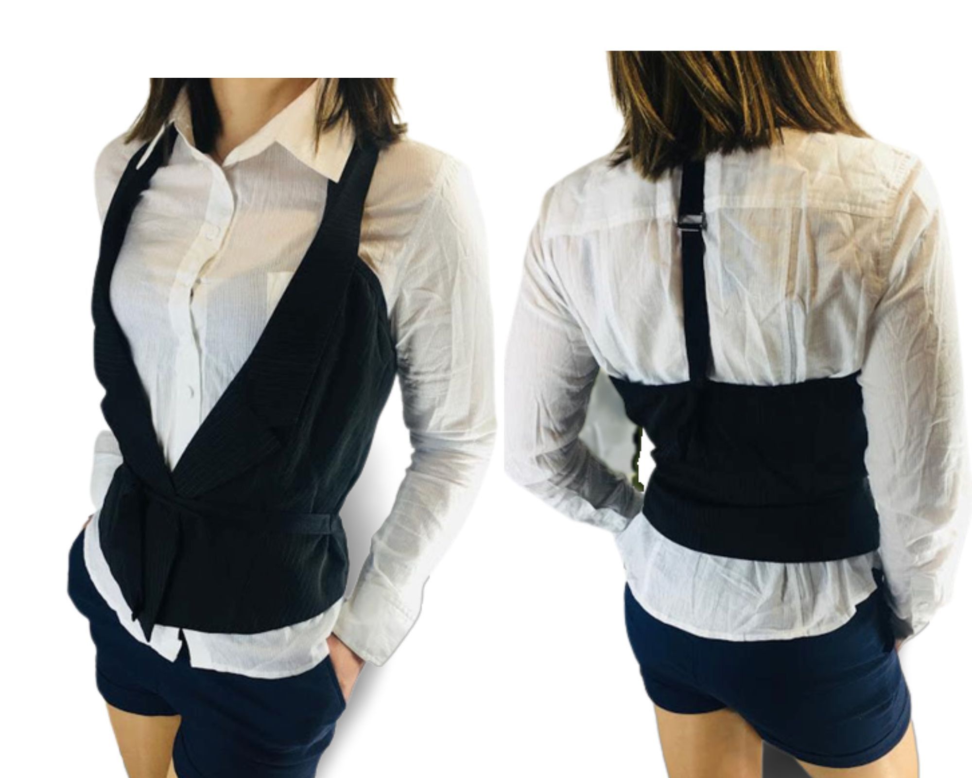 Other Black Preppy Vest sz M new condition Size M / US 6-8 / IT 42-44 - 2 Thumbnail