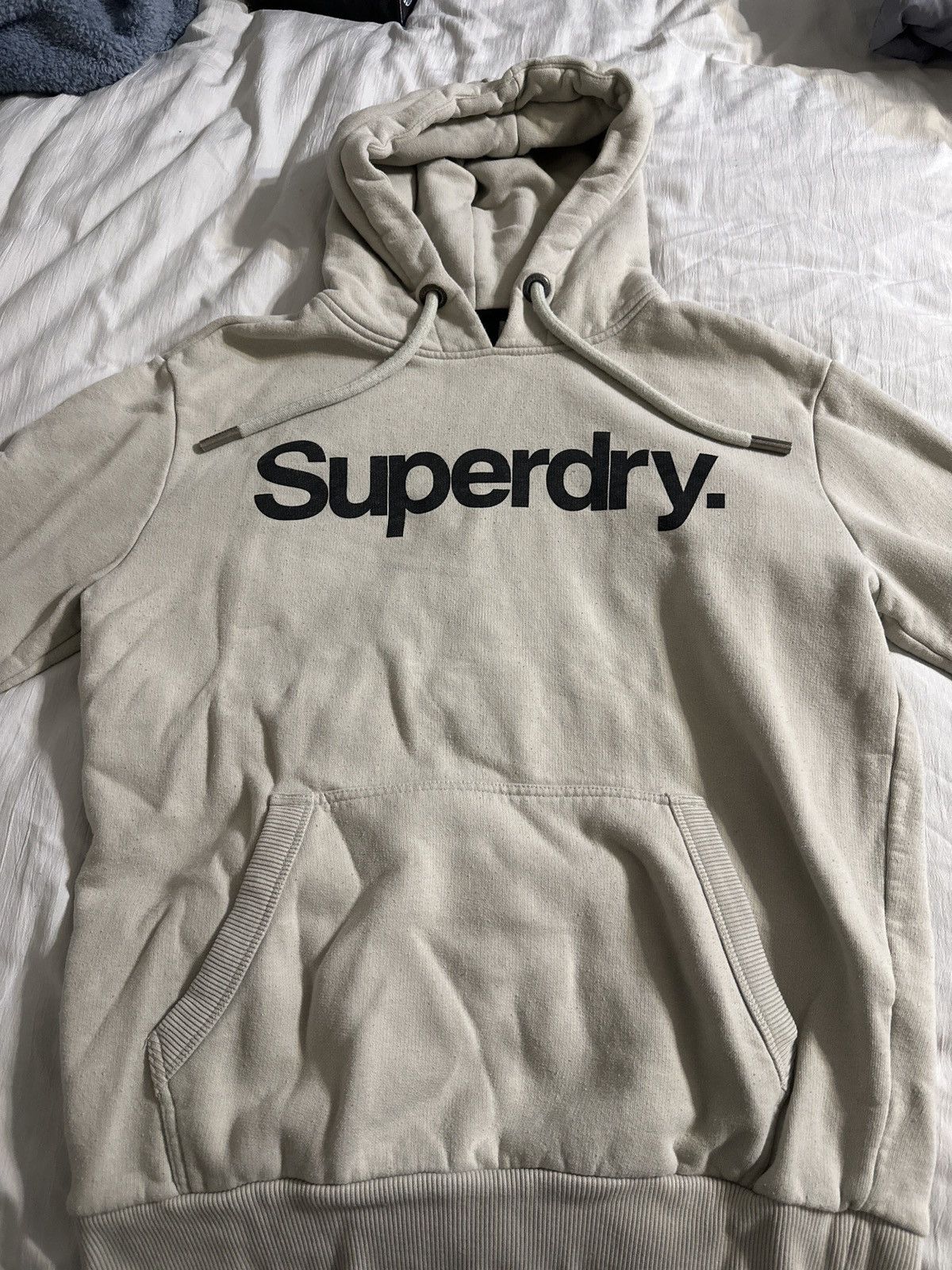 Superdry SuperDry Beige Hoodie Size US M / EU 48-50 / 2 - 1 Thumbnail