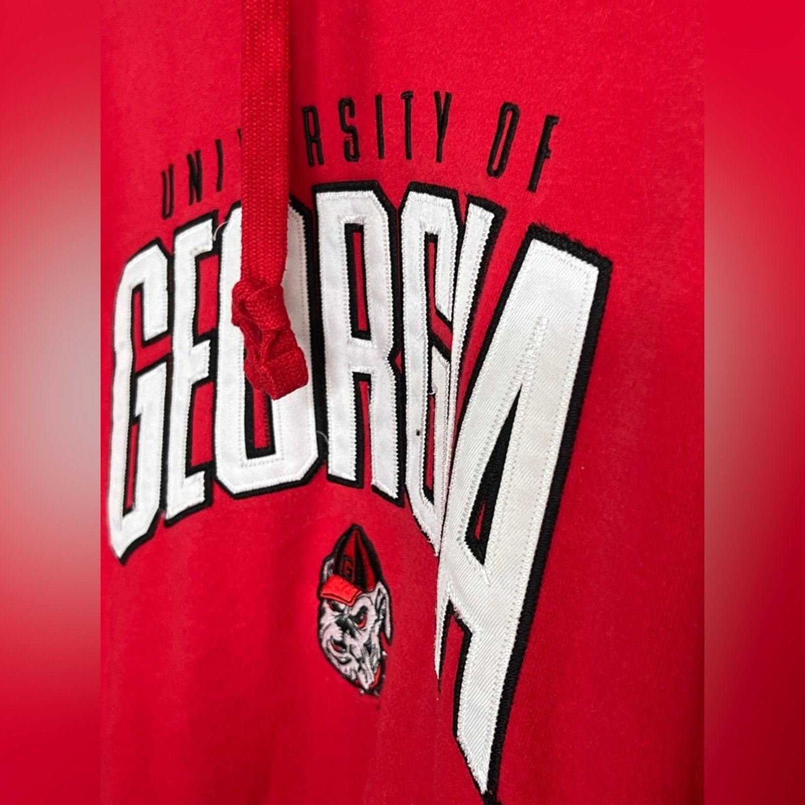 Champion Champion Georgia Bulldogs Sweater Red Hoodie UGA Men Medium Size US M / EU 48-50 / 2 - 2 Thumbnail