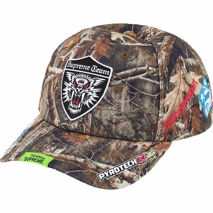 Supreme Patches 6-Panel　Olive Camo Buy Supreme Patches 6-Panel 'Olive Camo' - SS25H57 OLIVE