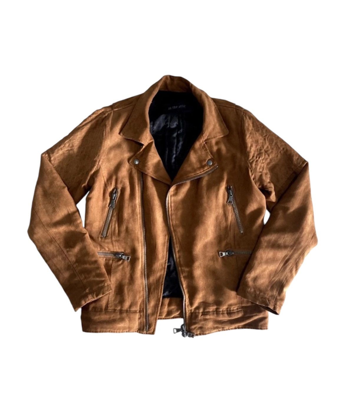 If Six Was Nine × In The Attic × Le Grande Bleu (L.G.B.) In the Attic Bikers Jacket Size US L / EU 52-54 / 3 - 1 Thumbnail