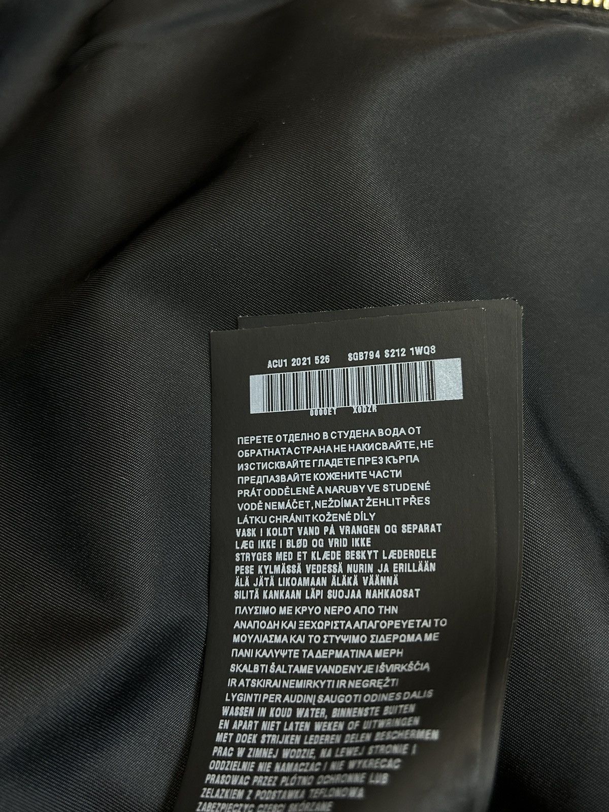 Prada Prada Re-Nylon Cropped Down Bomber Jacket Black 52 Size US L / EU 52-54 / 3 - 17 Thumbnail