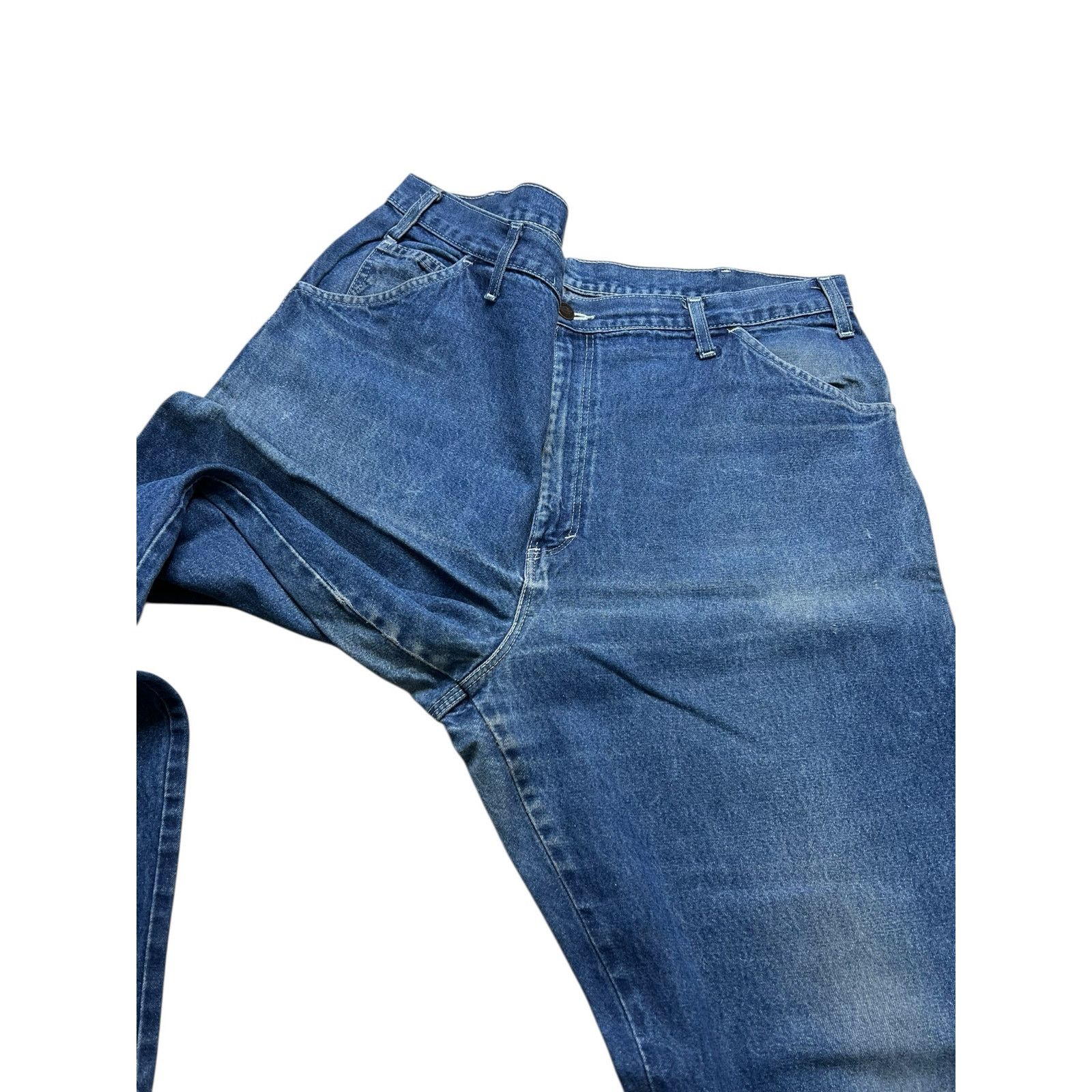 Dickies Vintage 80s Dickies Carpenter Workwear Jeans Distressed 40 Size US 40 / EU 56 - 9 Thumbnail