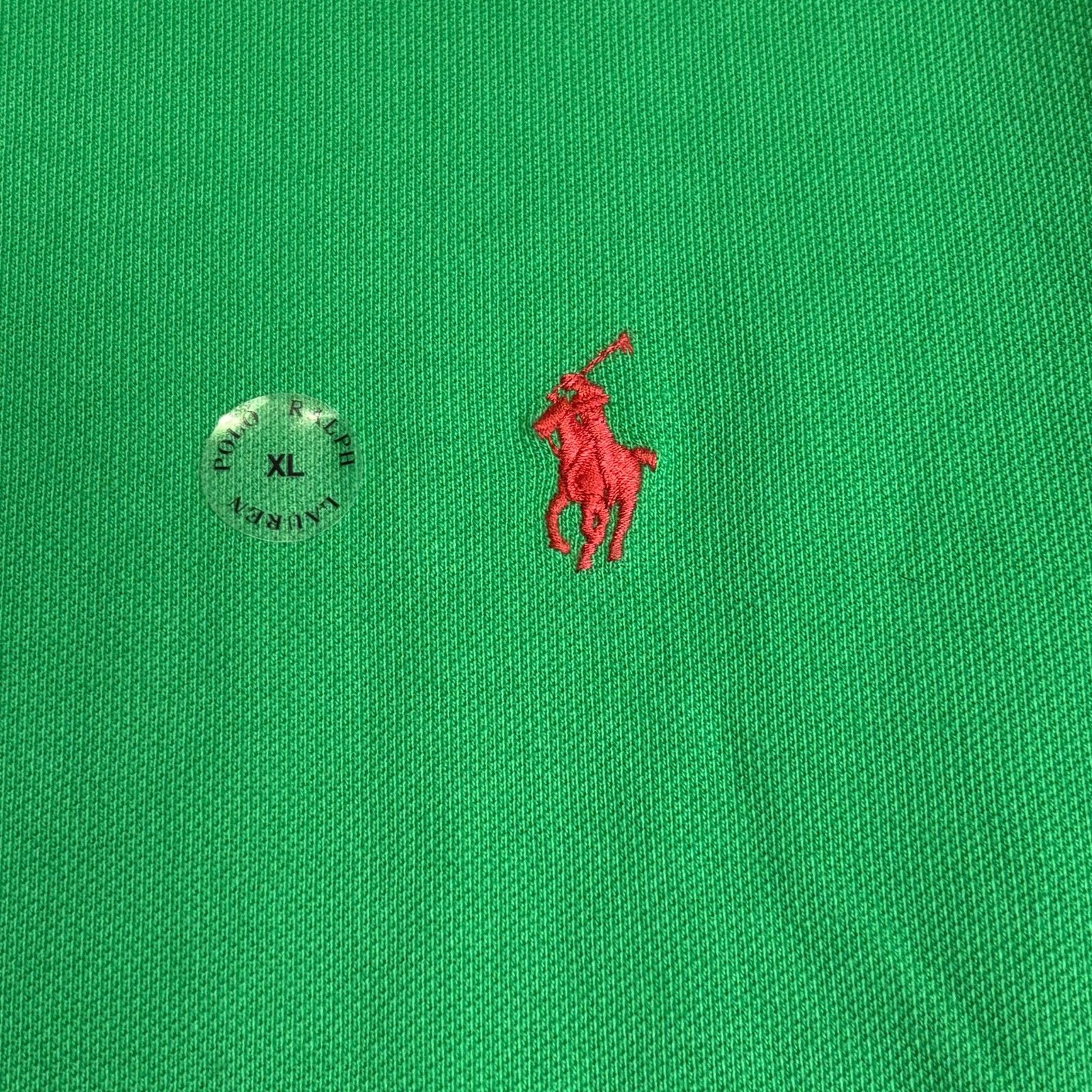 Polo Ralph Lauren Polo Ralph Lauren Men’s Classic Polo Shirt Green Red Pony XL Size US XL / EU 56 / 4 - 4 Thumbnail