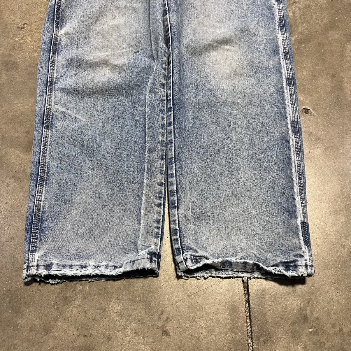 Vintage Vintage Y2K Wrangler Carpenter Pants Skater Baggy Faded Wide Size US 36 / EU 52 - 8 Thumbnail