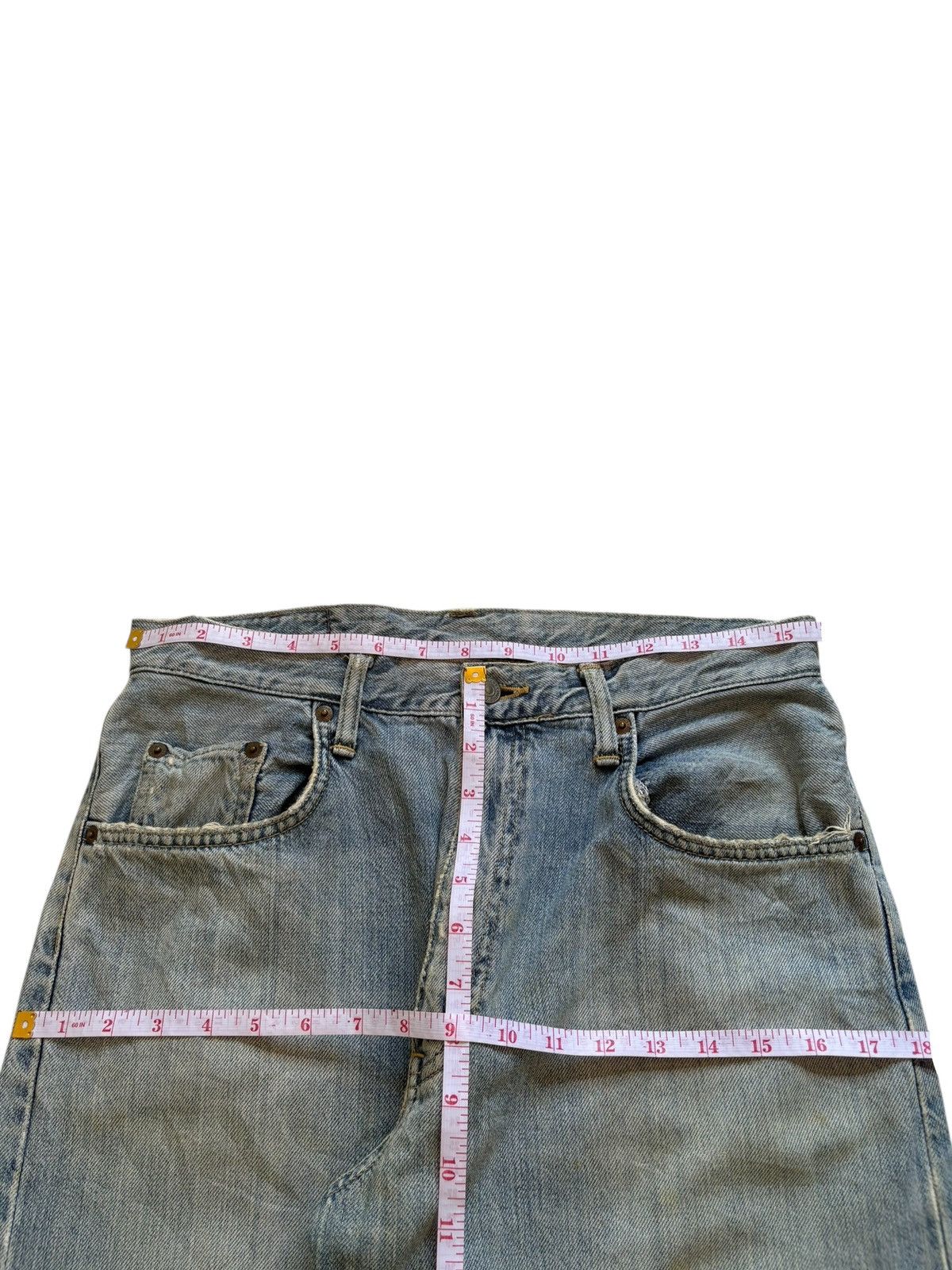 Edwin Vintage Edwin Mud Wash Distressed Baggy Jeans Size US 31 - 12 Thumbnail