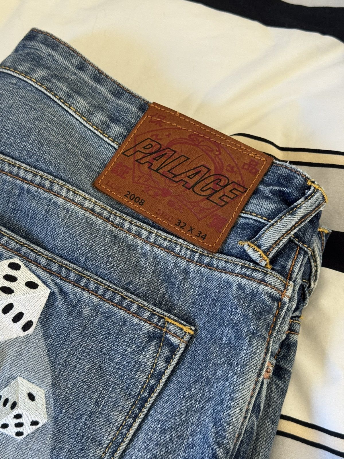 Evisu × Palace Evisu x Palace Dice Denim 2024 Size US 32 / EU 48 - 5 Thumbnail