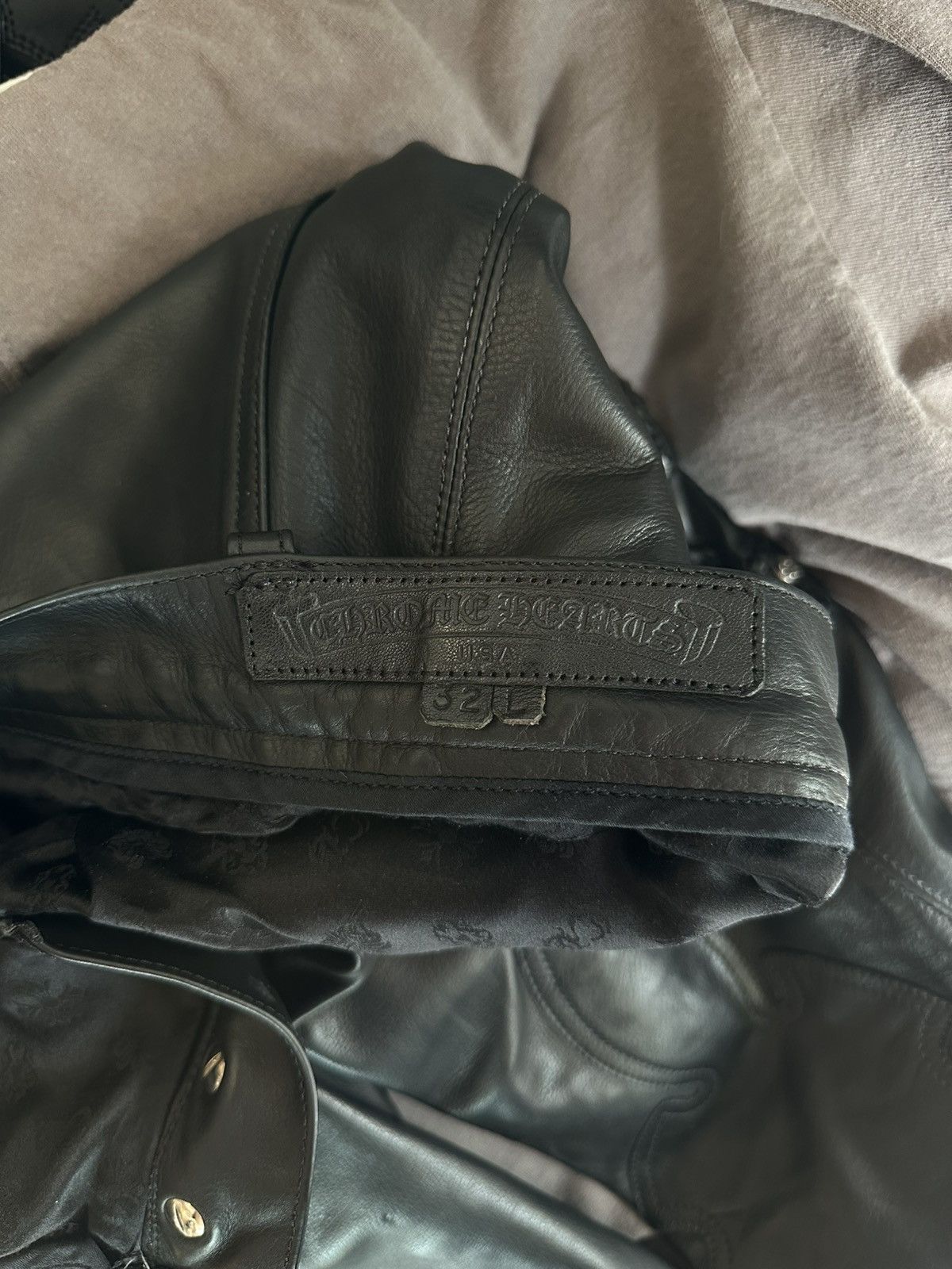 Chrome Hearts CHROME HEARTS MATTYBOY FLUR LEATHERS 29 30 31 Size US 30 / EU 46 - 8 Thumbnail