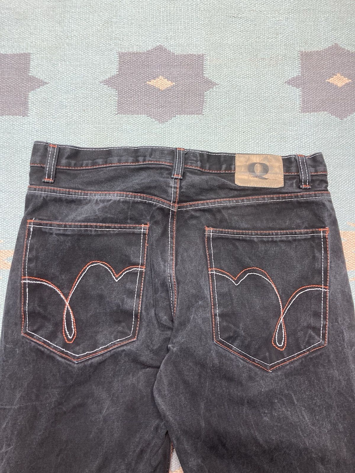 JNCO × Vintage y2k baggy jeans wide leg skater grunge cyber mall goth 35x33 Size US 35 - 3 Thumbnail
