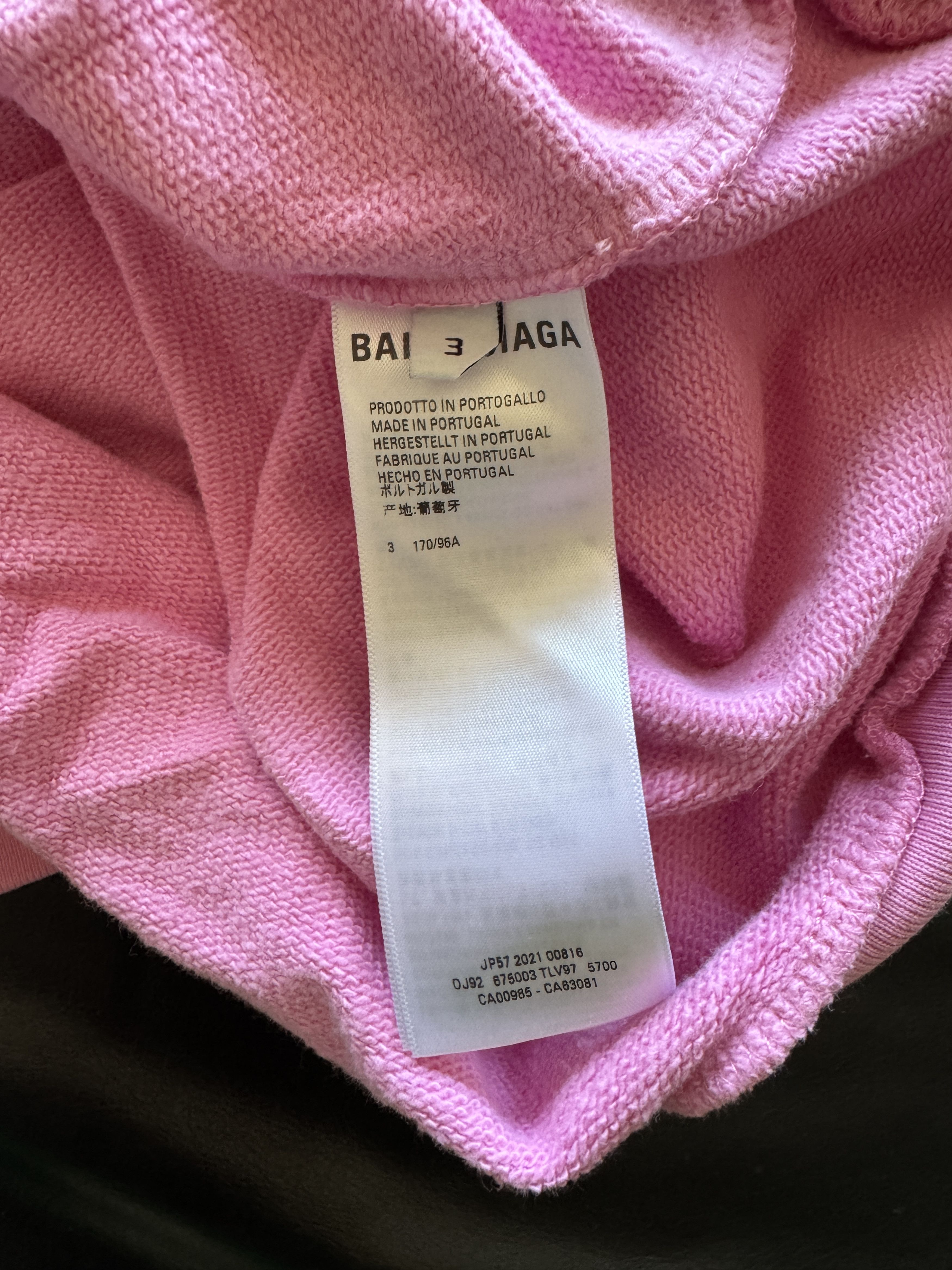 Balenciaga Big Letter Logo Hoodie Size US L / EU 52-54 / 3 - 7 Thumbnail