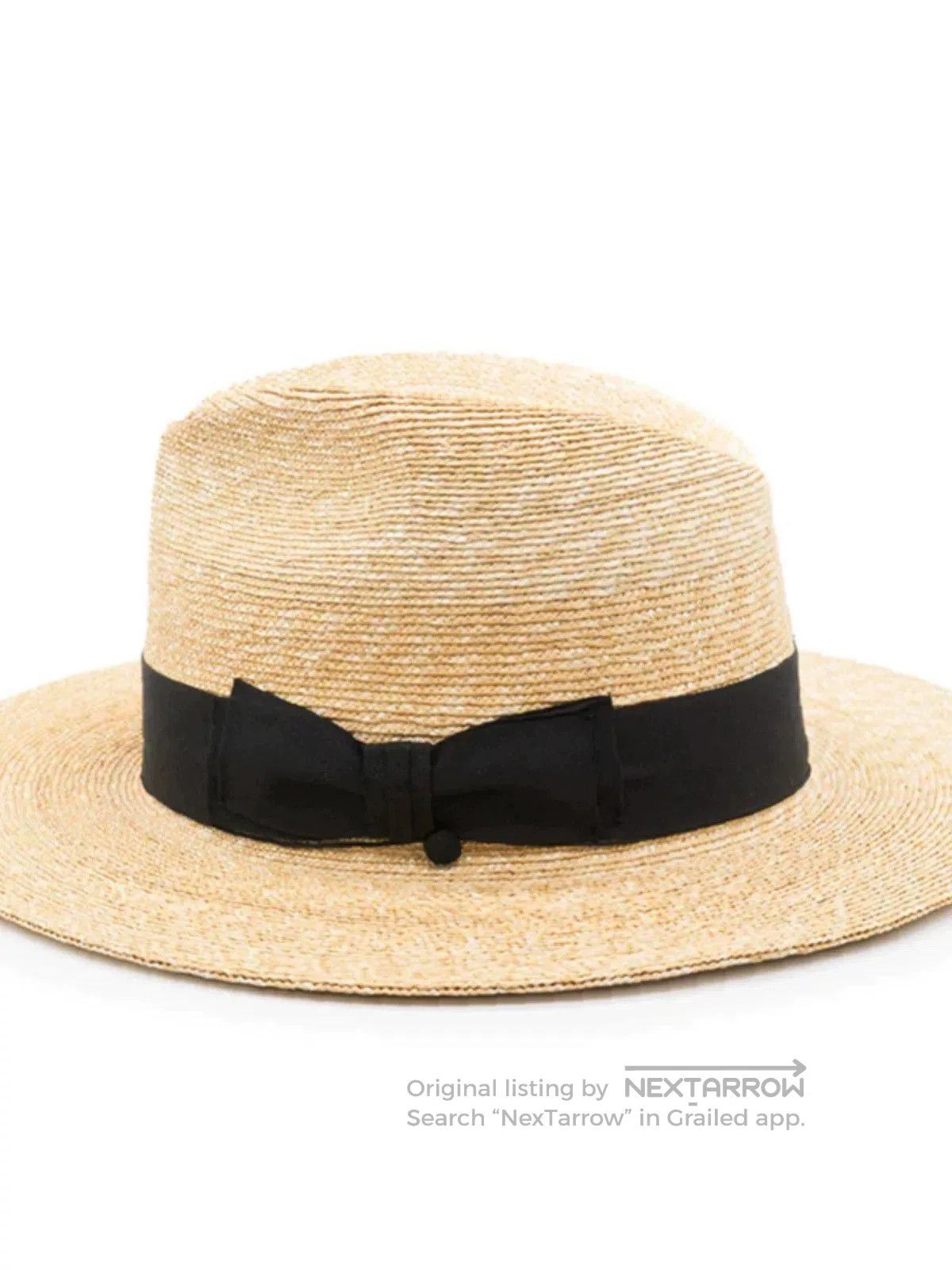 THE H.W.DOG&CO. H.W.DOG Summer Classic Woven Straw Hat. Size ONE SIZE - 1 Thumbnail