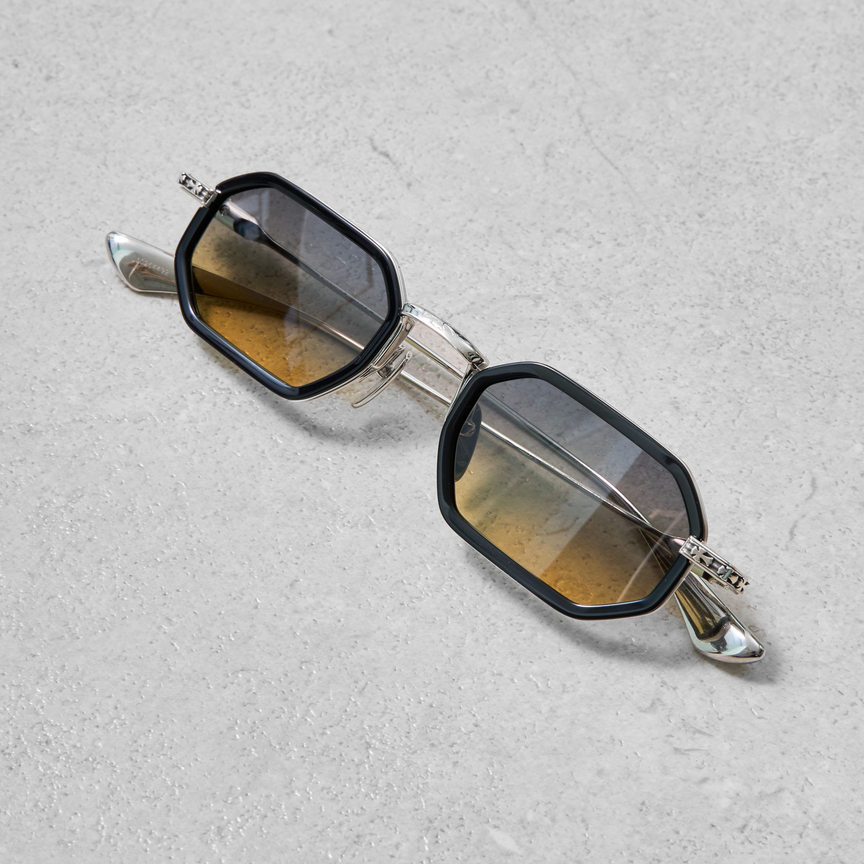 Chrome Hearts CHROME HEARTS STYLIDA BLACK/SHINY SILVER-SUN Size ONE SIZE - 8 Thumbnail