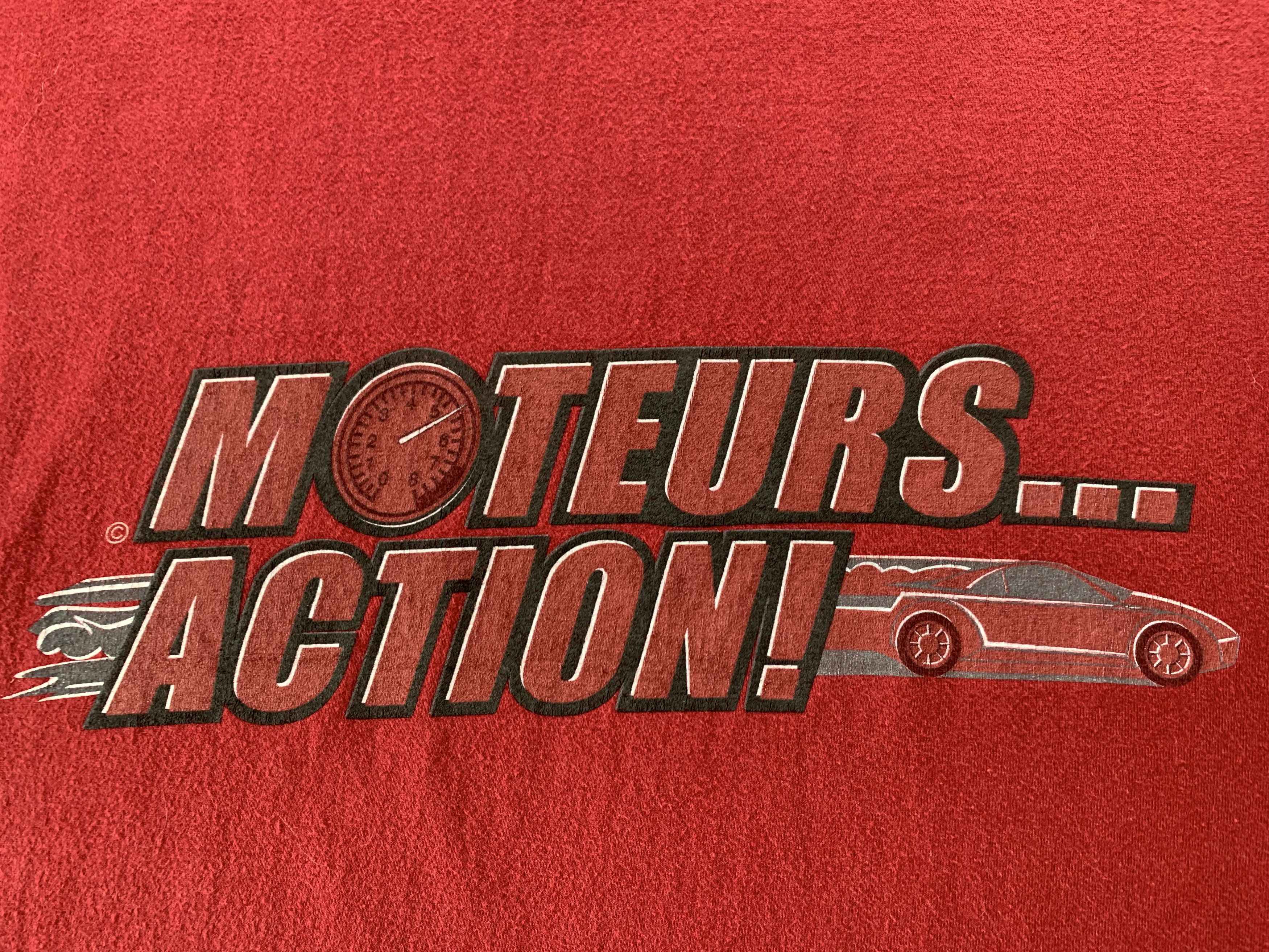 Disney × Vintage Vintage Moteurs Action Walt Disney Studios T Shirt Size US L / EU 52-54 / 3 - 5 Thumbnail