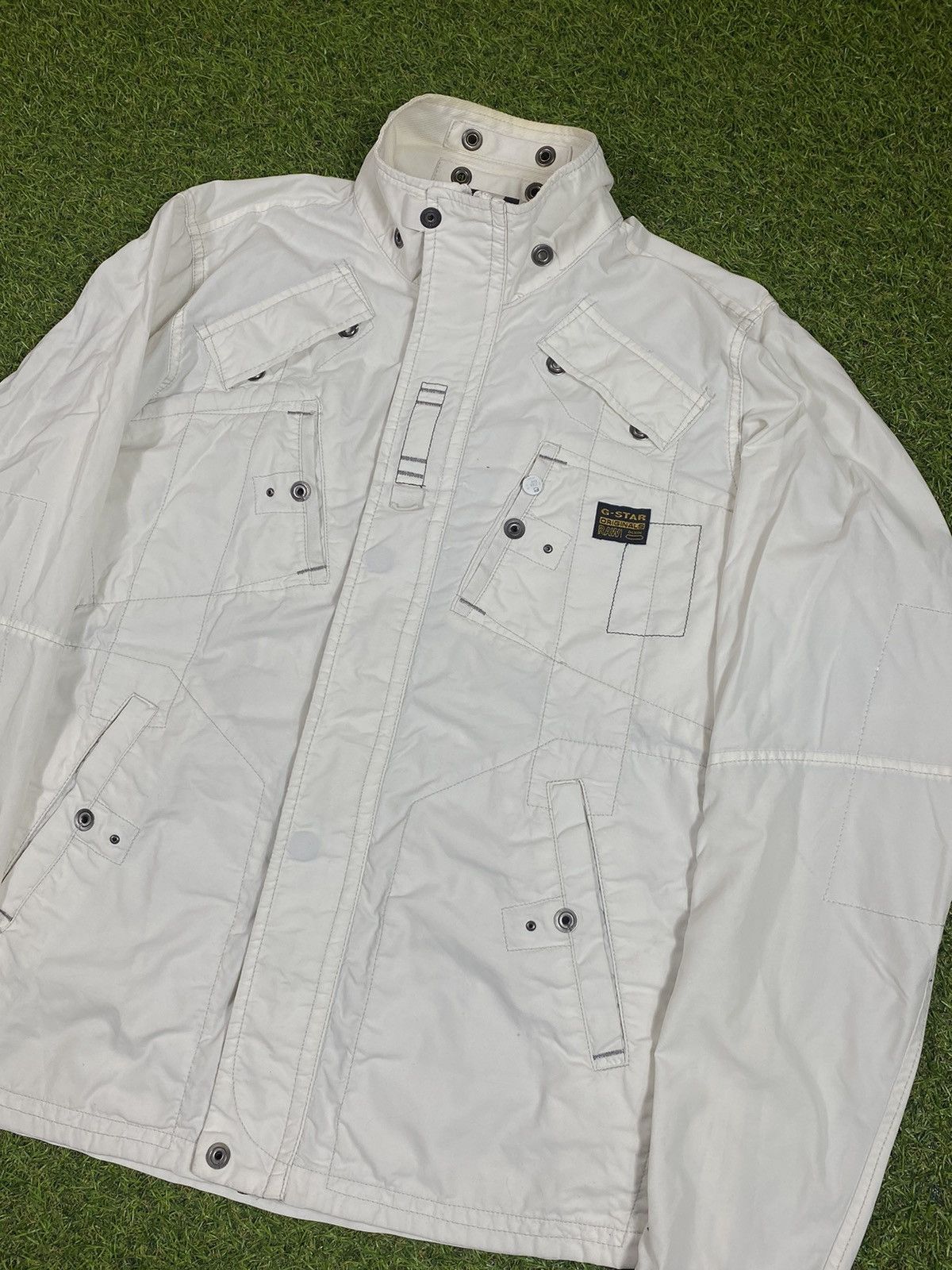 G-Star Vintage Y2K G Star Raw light jacket streetwear size L Size US L / EU 52-54 / 3 - 2 Thumbnail