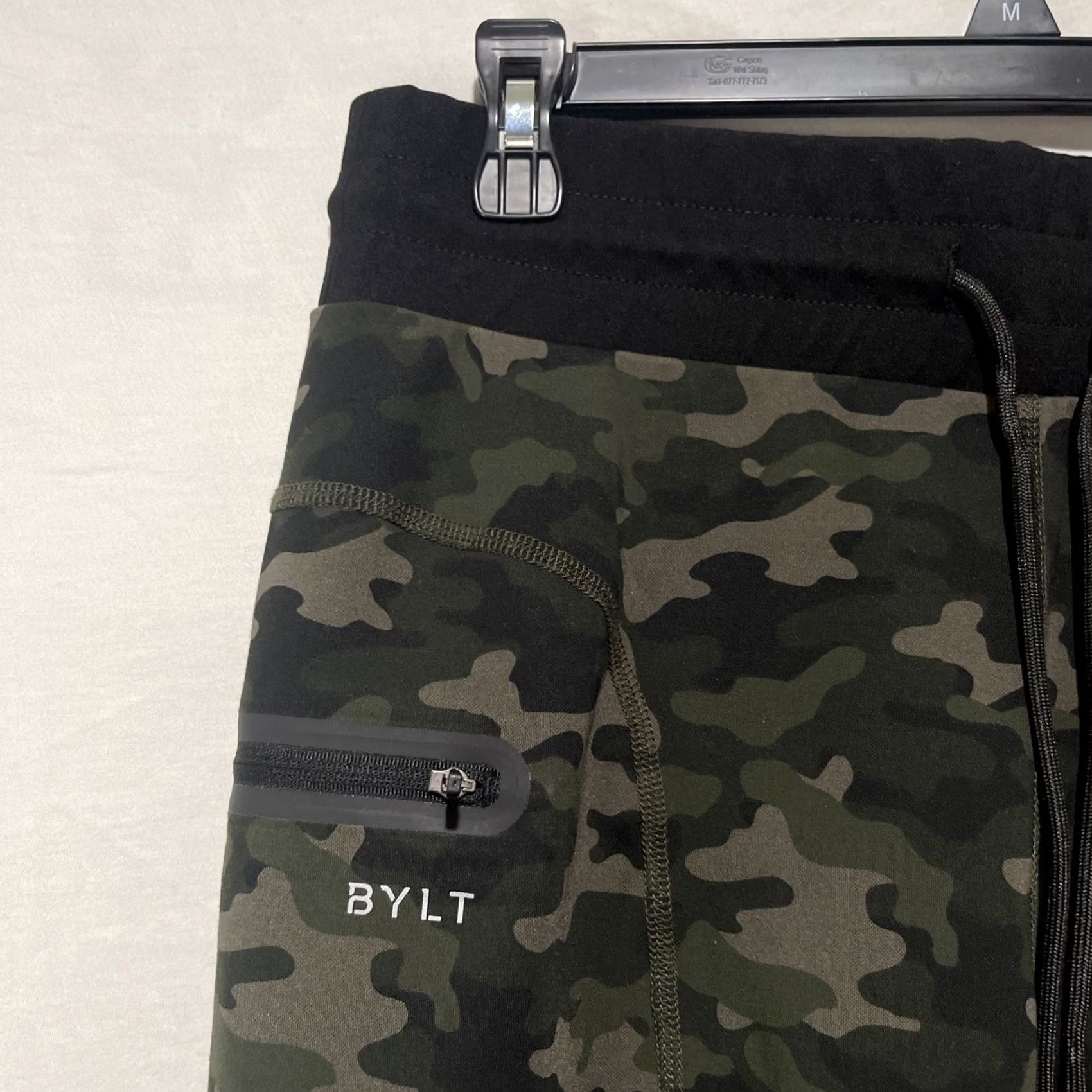 Vintage Bylt Elite Jogger Pants Mens Medium Green Camouflage Pockets Zip Pockets Gym Performance Athletic Trouser Style: Jogger Size US 31 - 4 Thumbnail