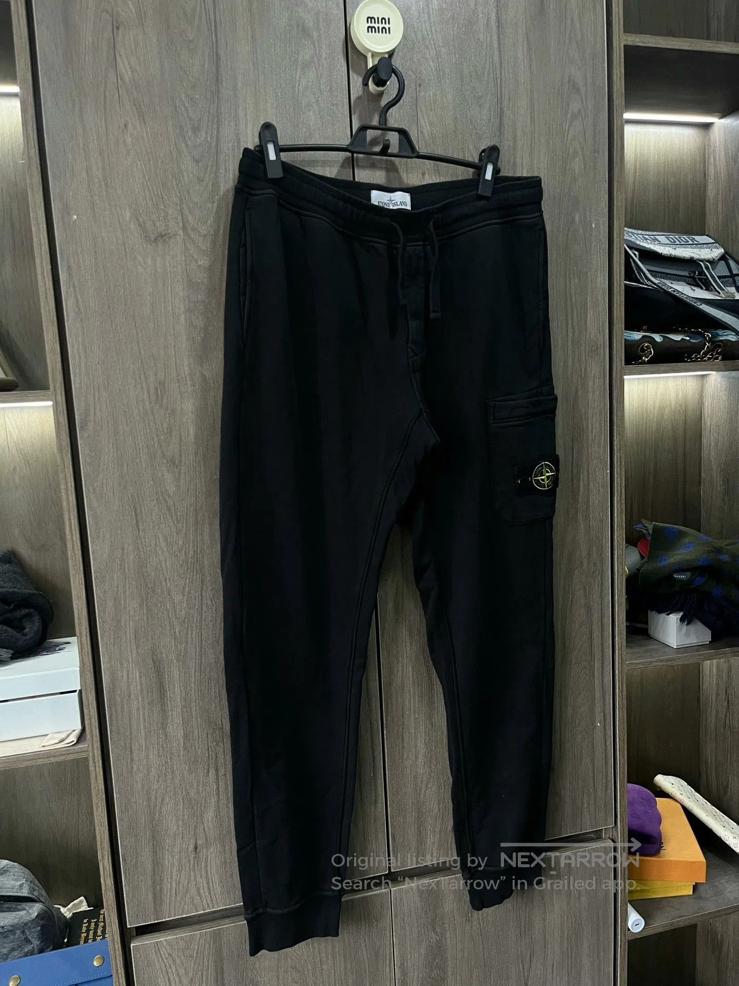 Stone Island Stone Island Solid Logo Patch Cargo Pants. Size US 34 / EU 50 - 6 Thumbnail