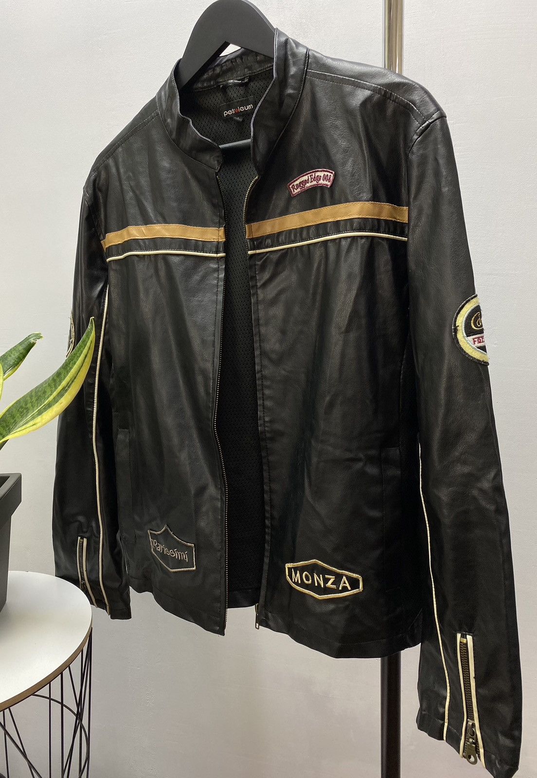 Japanese Brand × Vintage Vintage Tokyo Speed Leather racing Y2K jacket Size US L / EU 52-54 / 3 - 2 Thumbnail