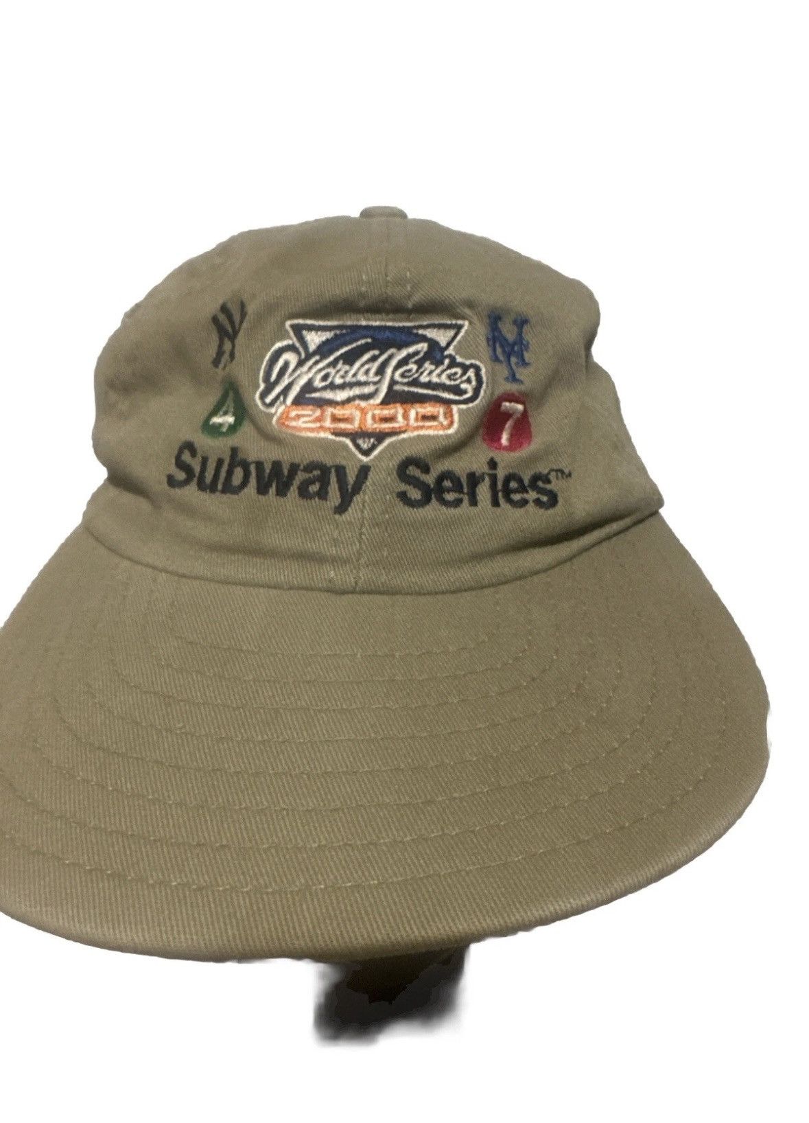 New Era NY Yankees NY Mets 2000 World Series Hat Size ONE SIZE - 4 Thumbnail