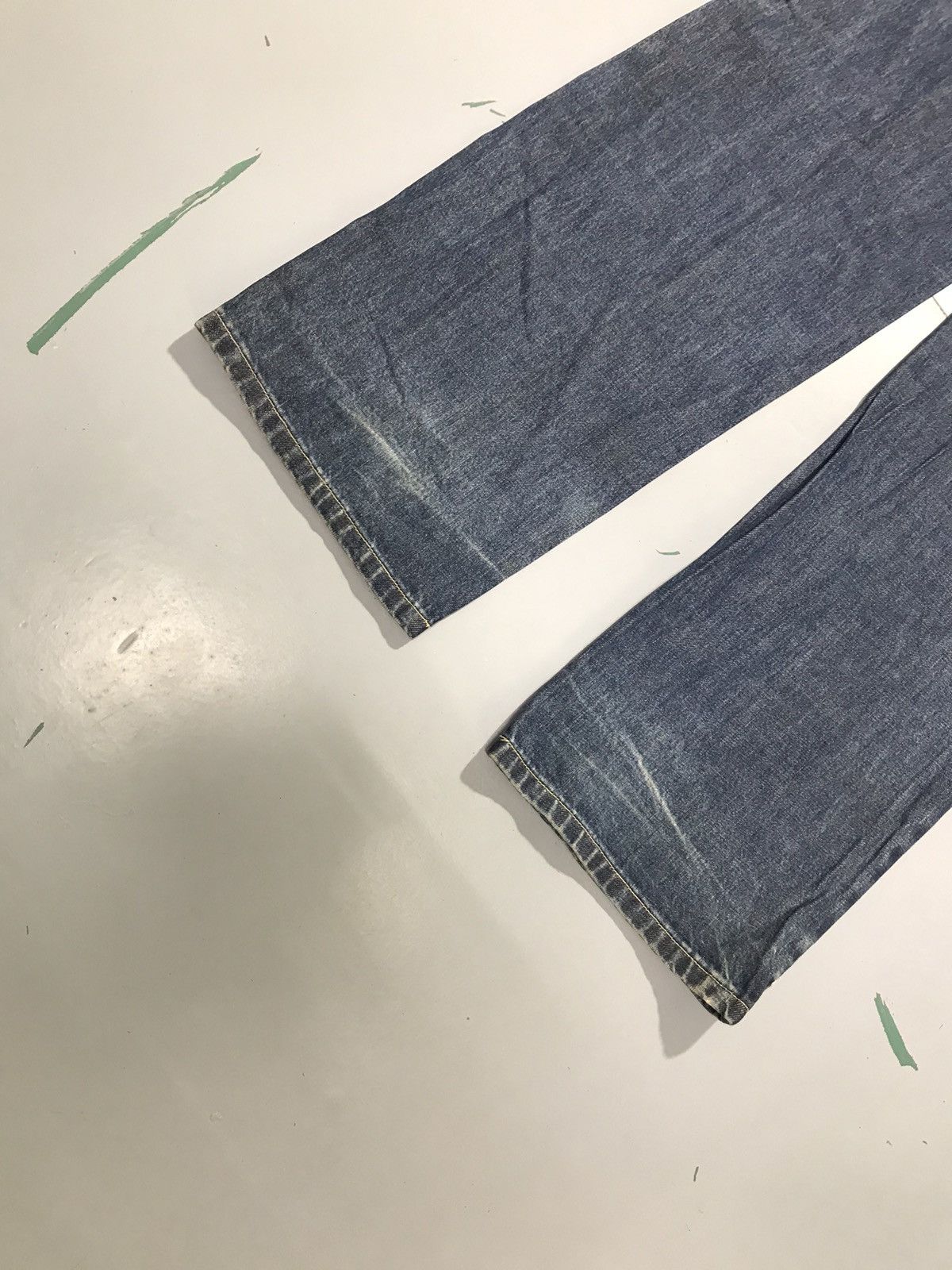 Levi's Vintage Levi’s 513 buckle belt denim Size US 32 / EU 48 - 9 Thumbnail