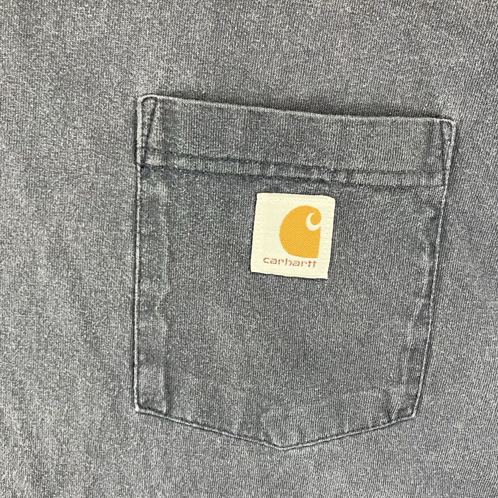 Carhartt Carhartt Mens 3XLT TALL Short Sleeve T-Shirt Navy Blue Cotton Crewneck Logo All Seasons Heavyweight Relaxed Fit Big & Tall Size US XXL / EU 58 / 5 - 4 Thumbnail